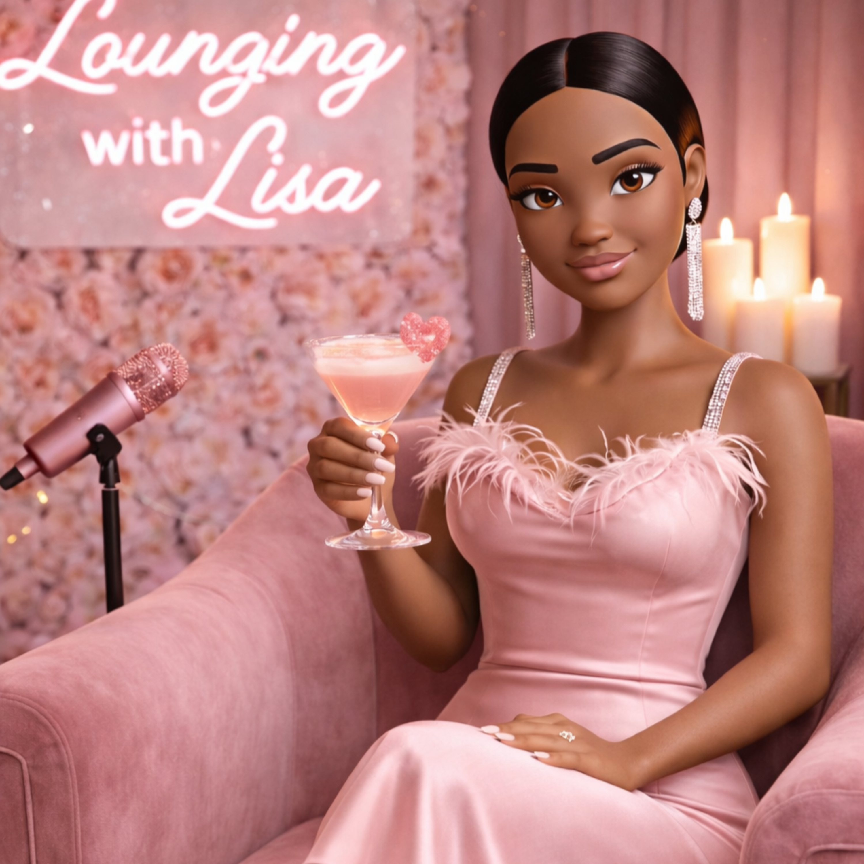 Lounging with Lisa 🎀 podcast artwork