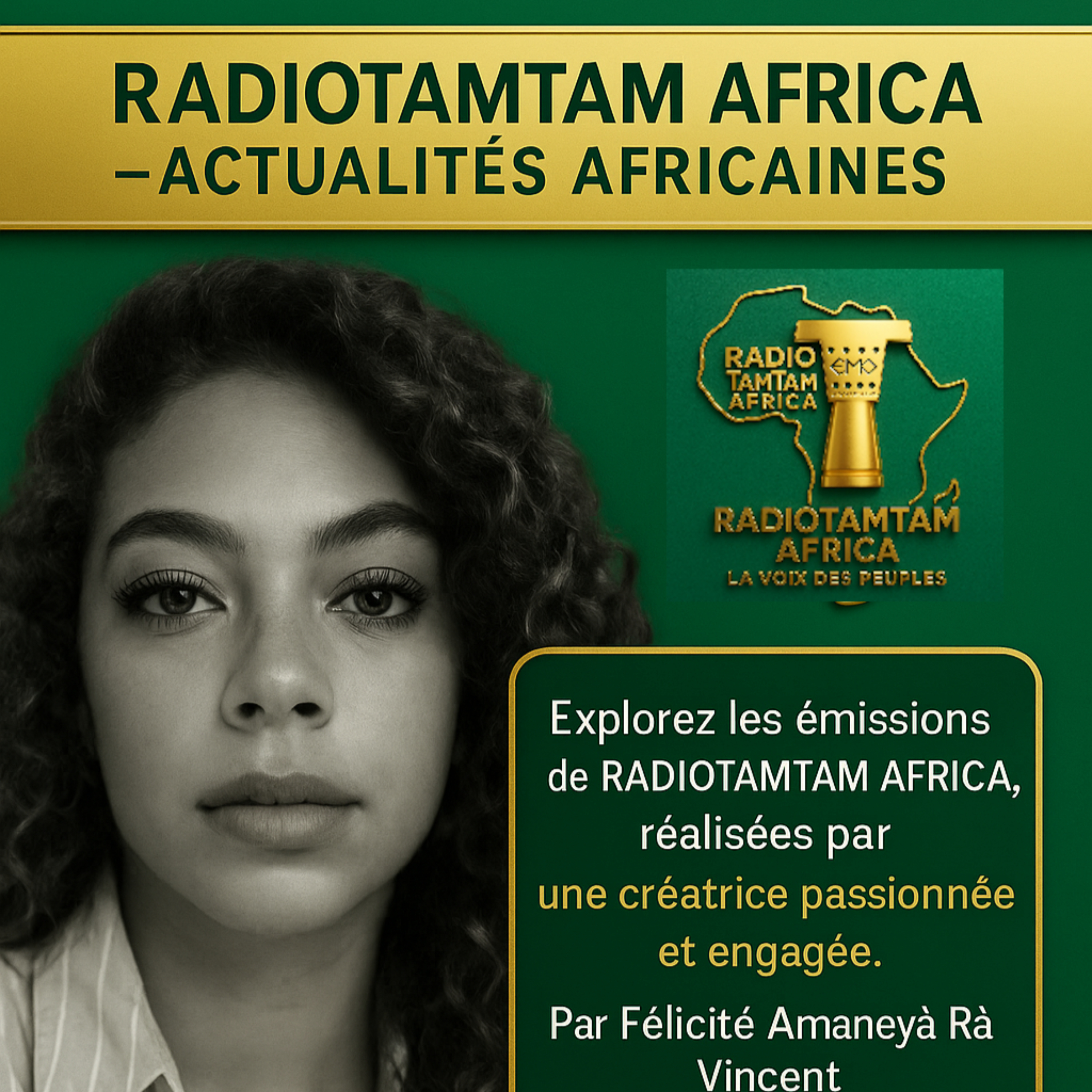 RADIOTAMTAM AFRICA – Actualités africaines quotidiennes - LA VOIX PRIMORDIALE DE L’AFRIQUE