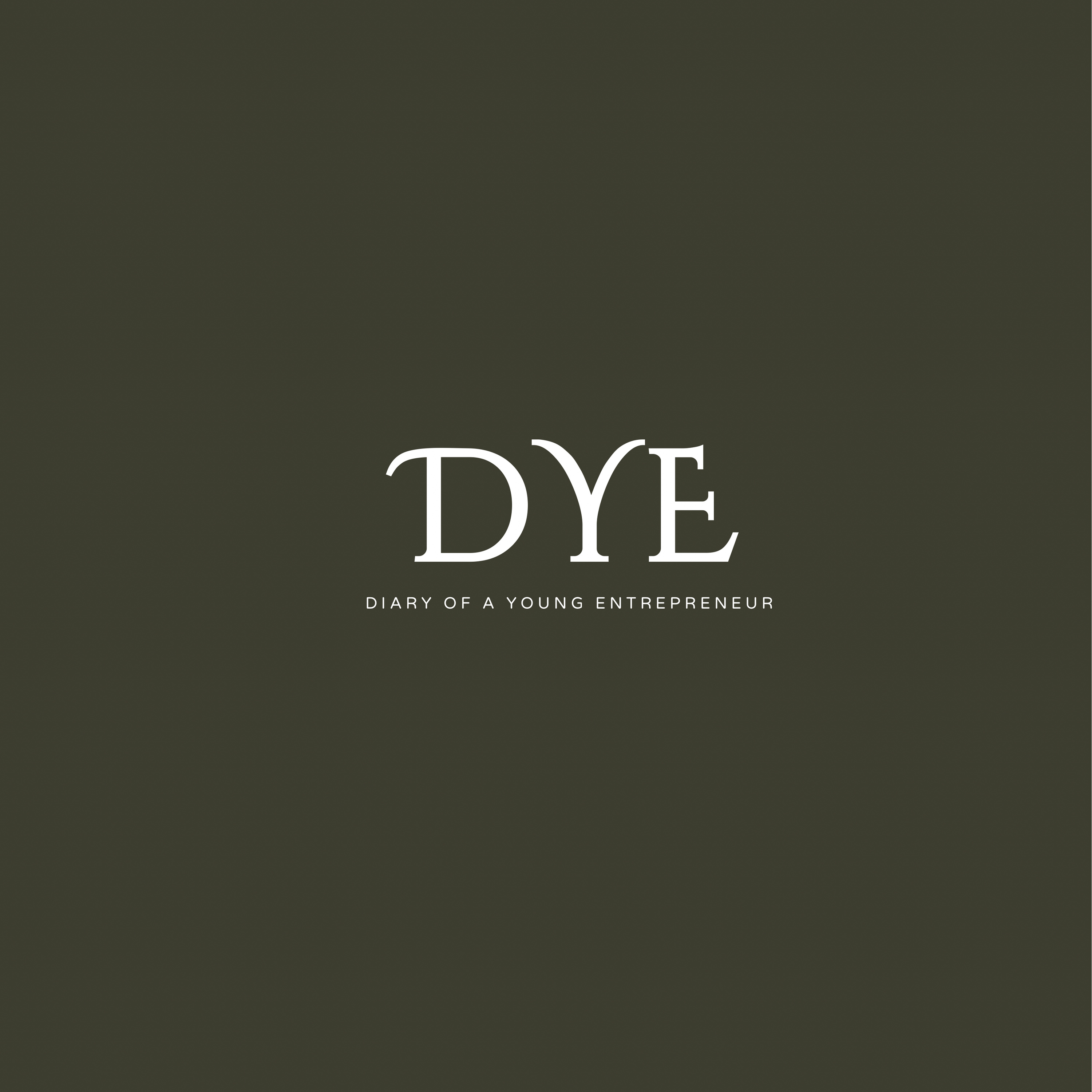 Diary of a Young Entrepreneur (DYE) cover art