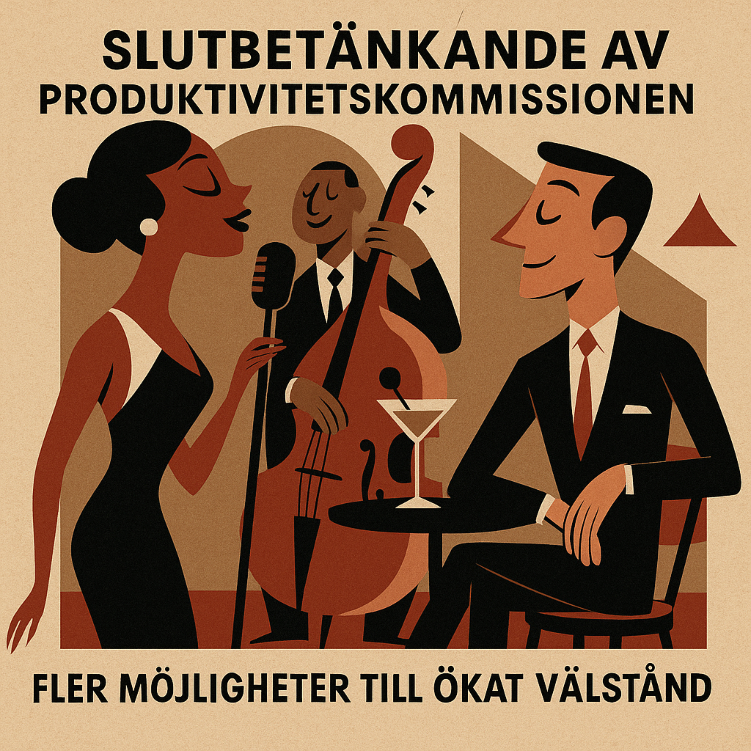 Produktivitetskommissionens slutbetänkande cover art