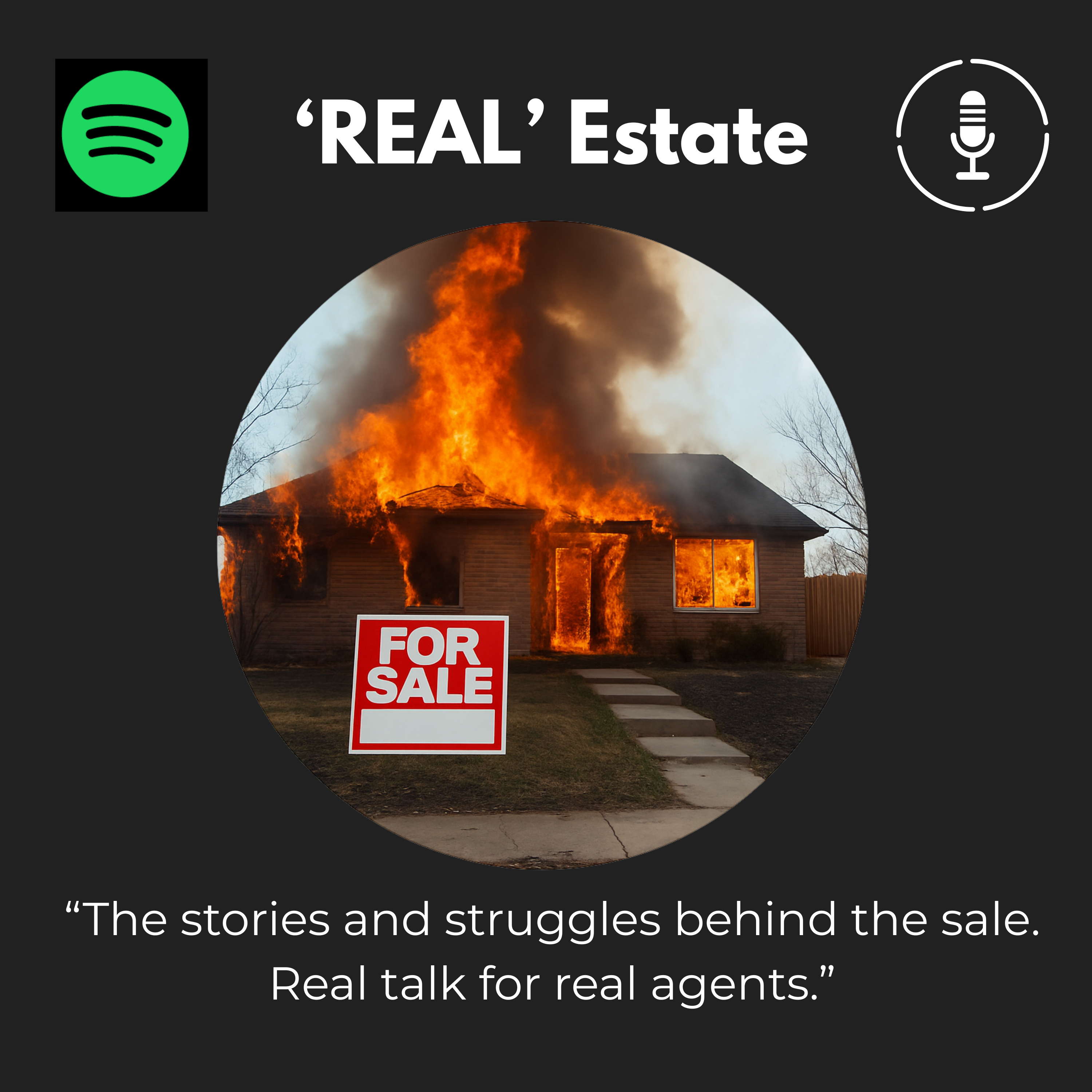 'Real Estate' - The stories and struggles behind the sale. podcast artwork