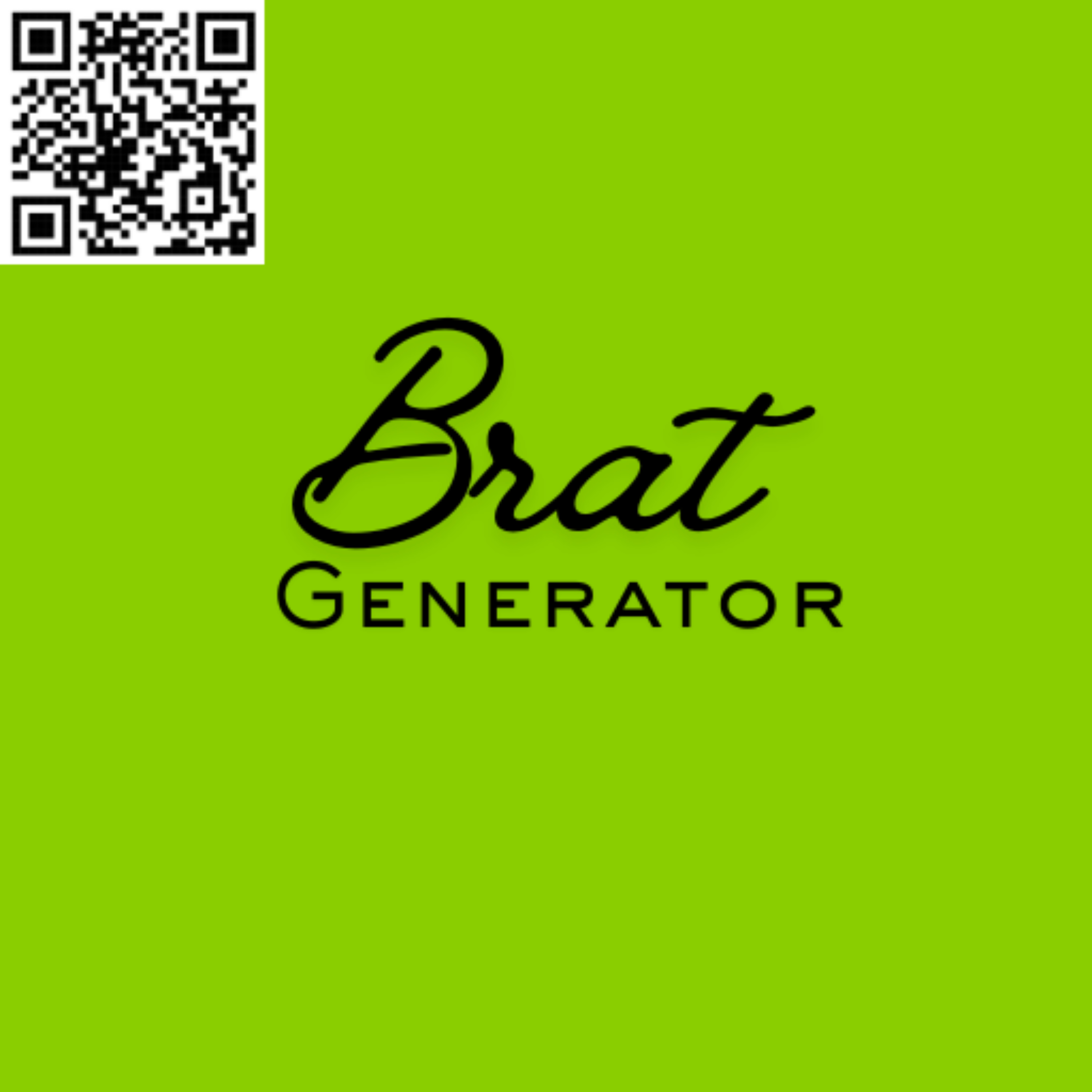 Brat Generator Name Your Style