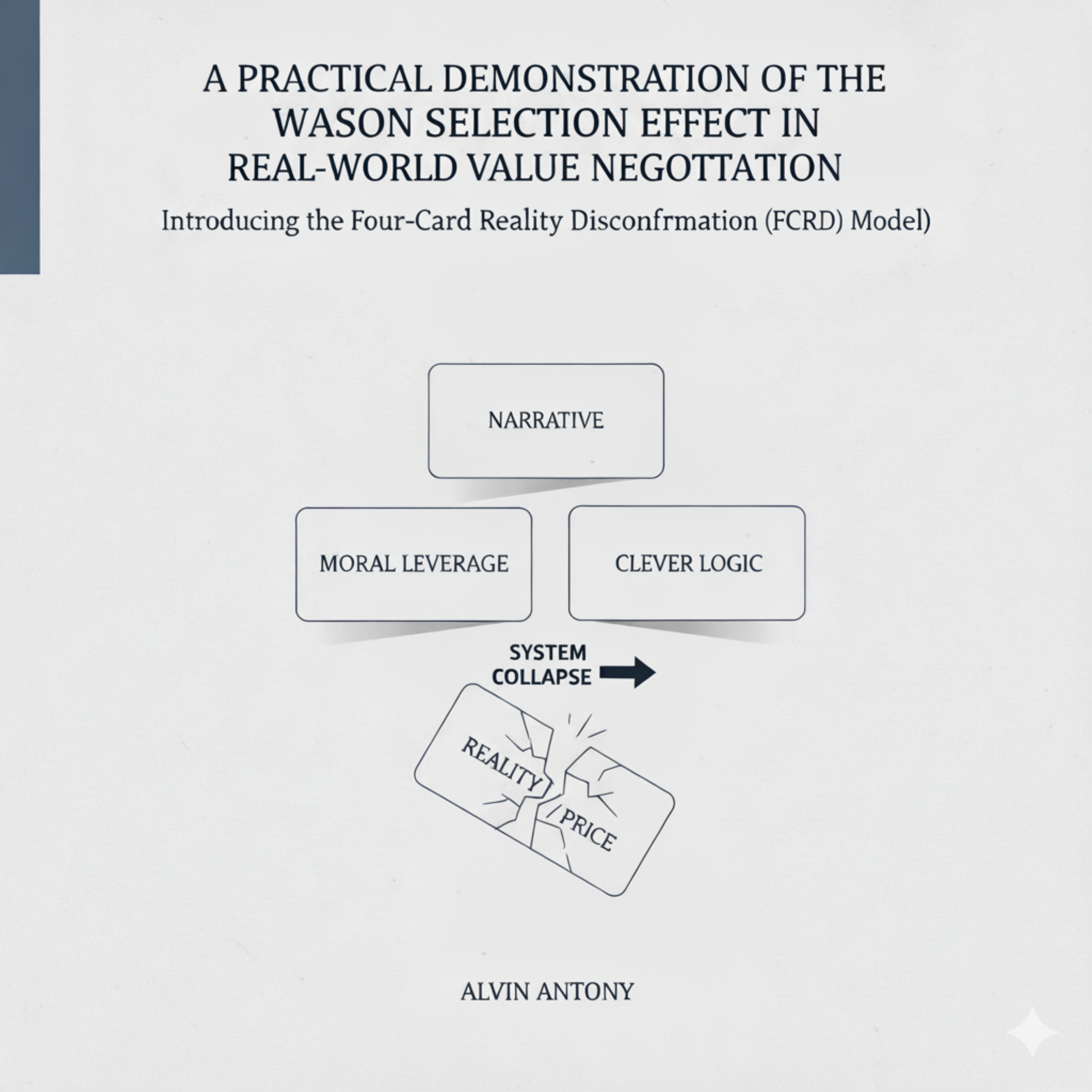 A Practical Demonstration of the Wason Selection Effect in Real-World Value Negotiation podcast artwork