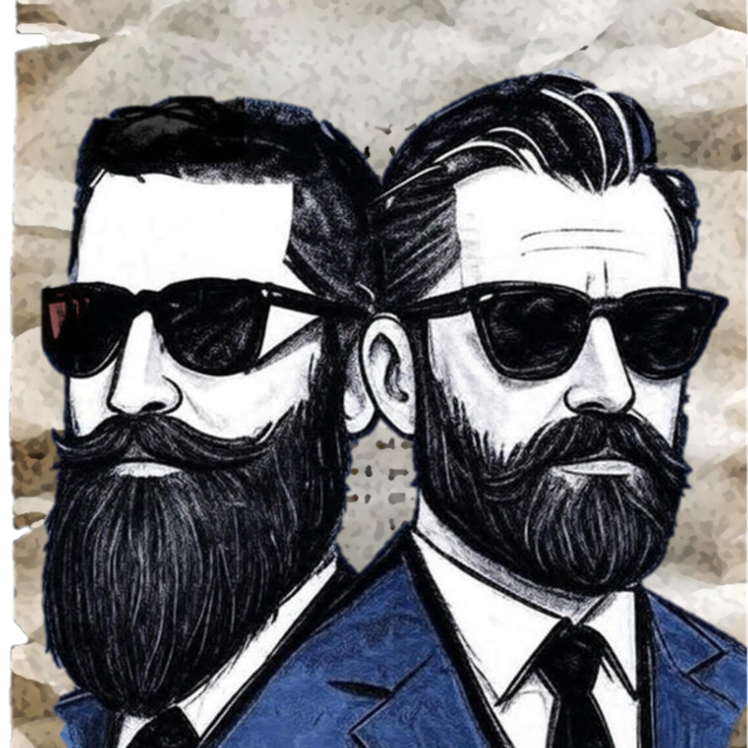 Two Beards Debrief podcast artwork