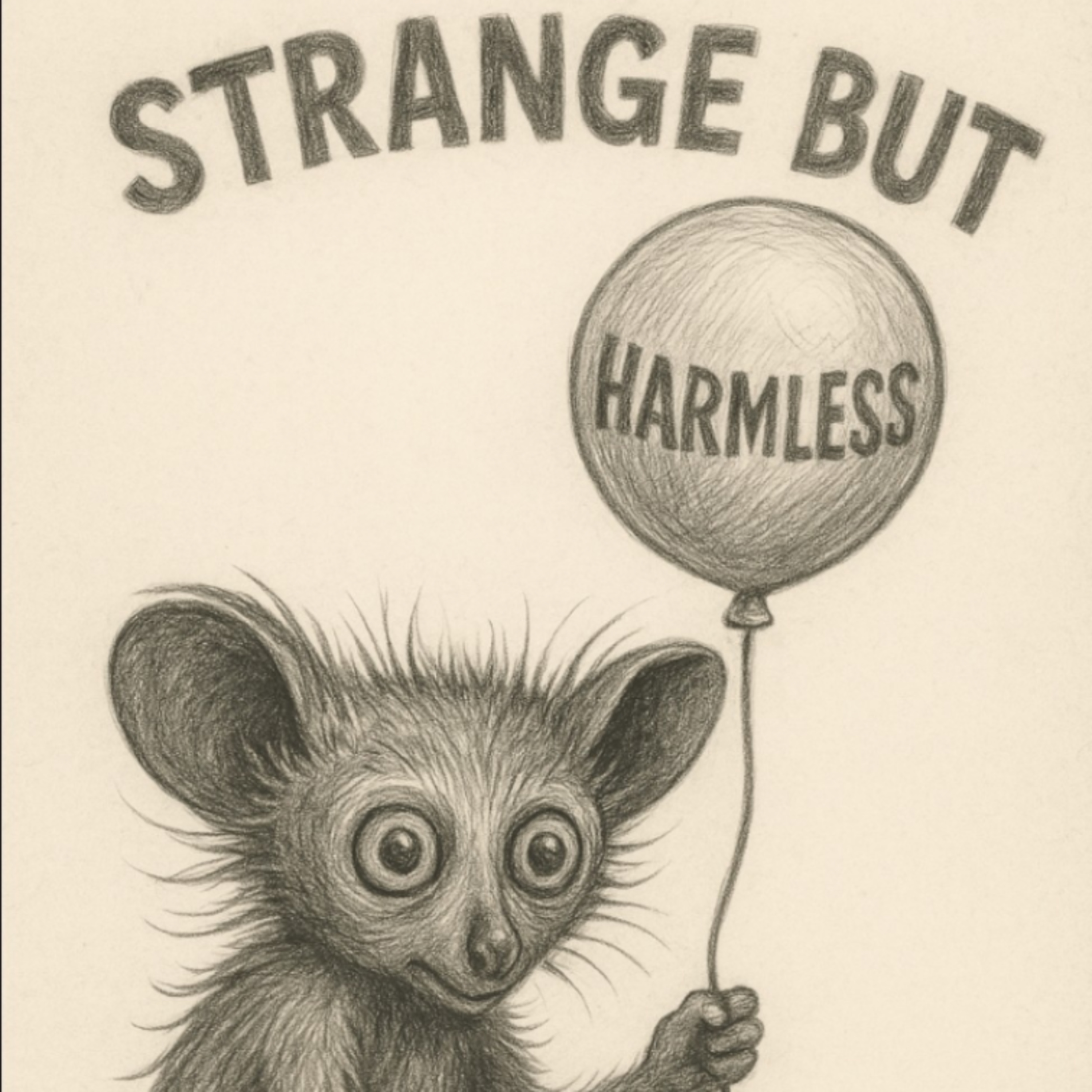 Strange but Harmless podcast artwork