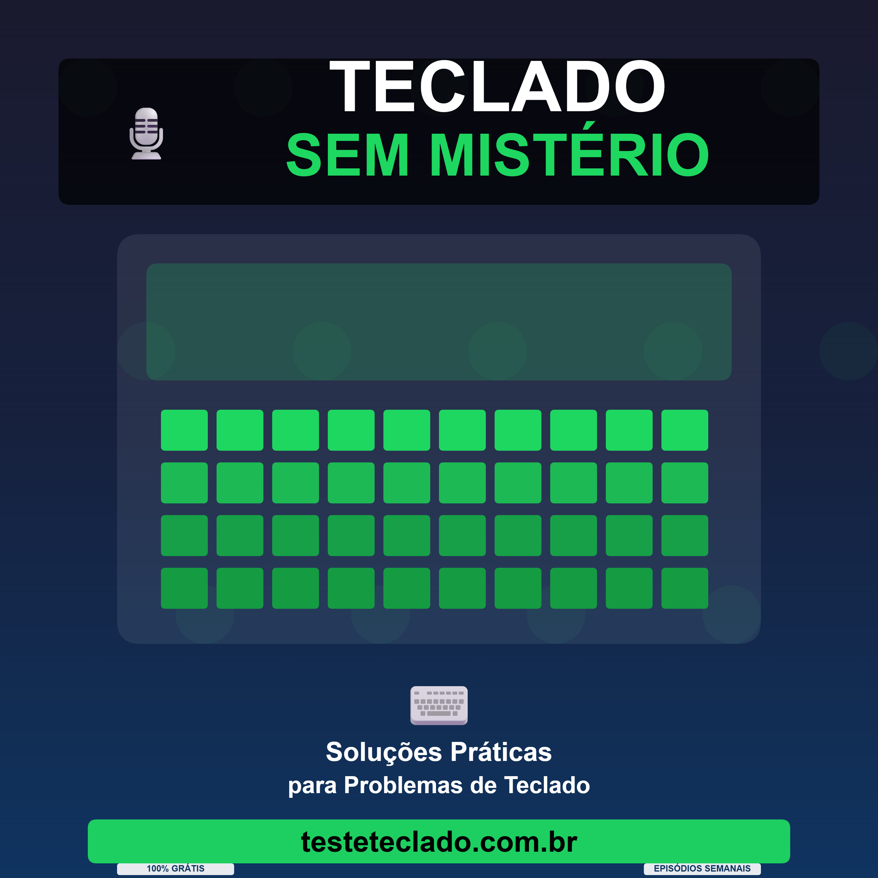 Teclado Sem Mistério - Soluções Práticas para Problemas de Teclado podcast artwork