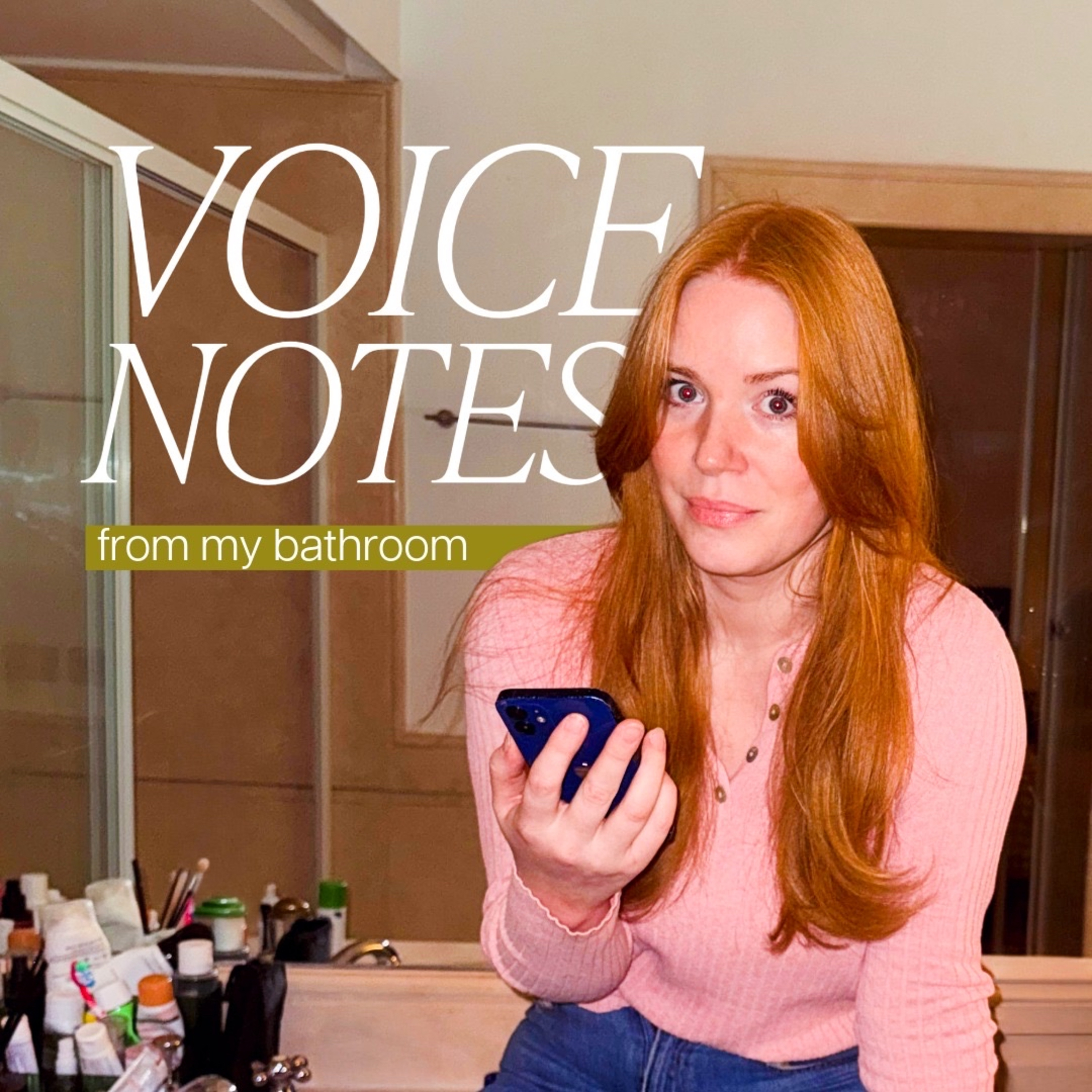 Voice Notes From My Bathroom podcast artwork