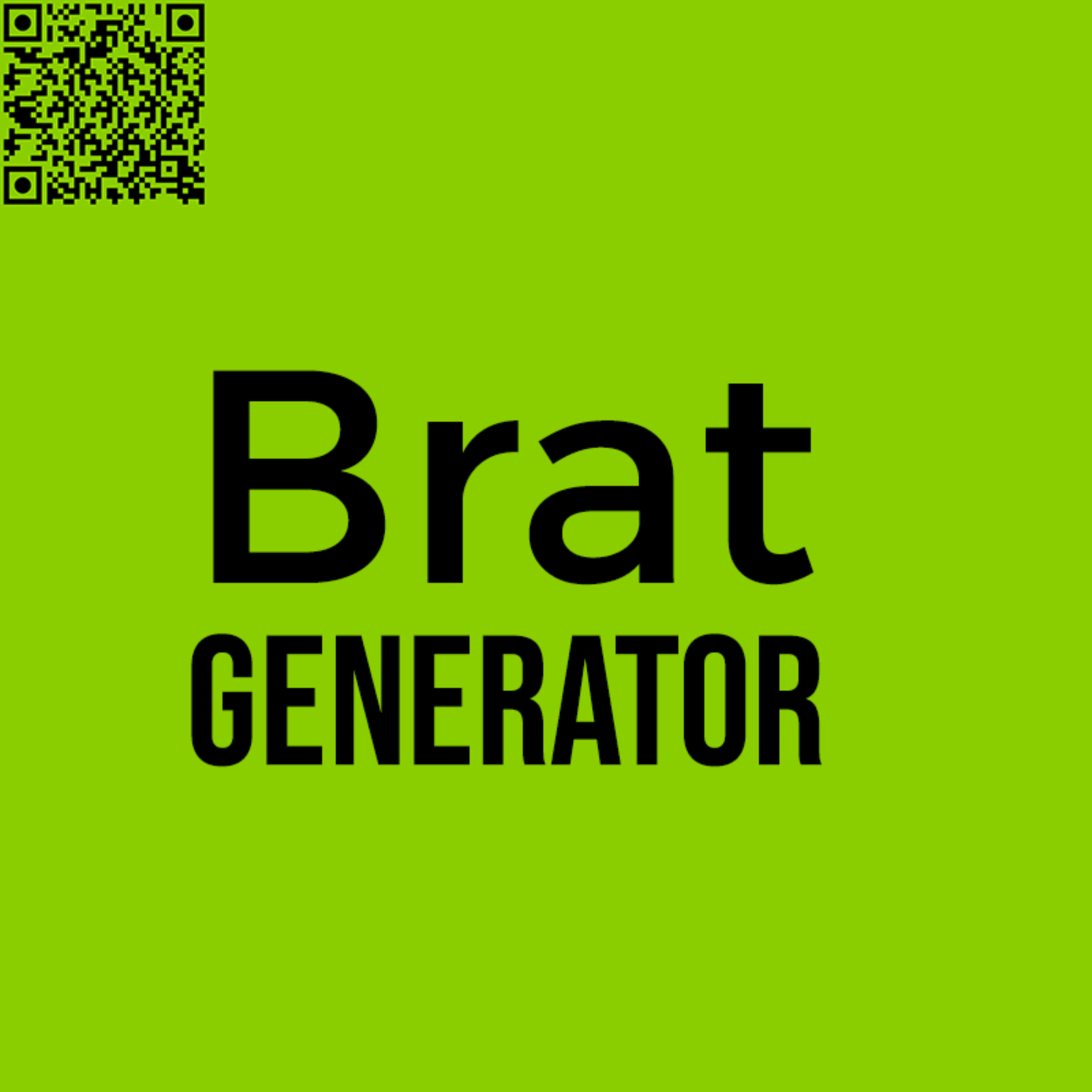 Brat Generator podcast artwork