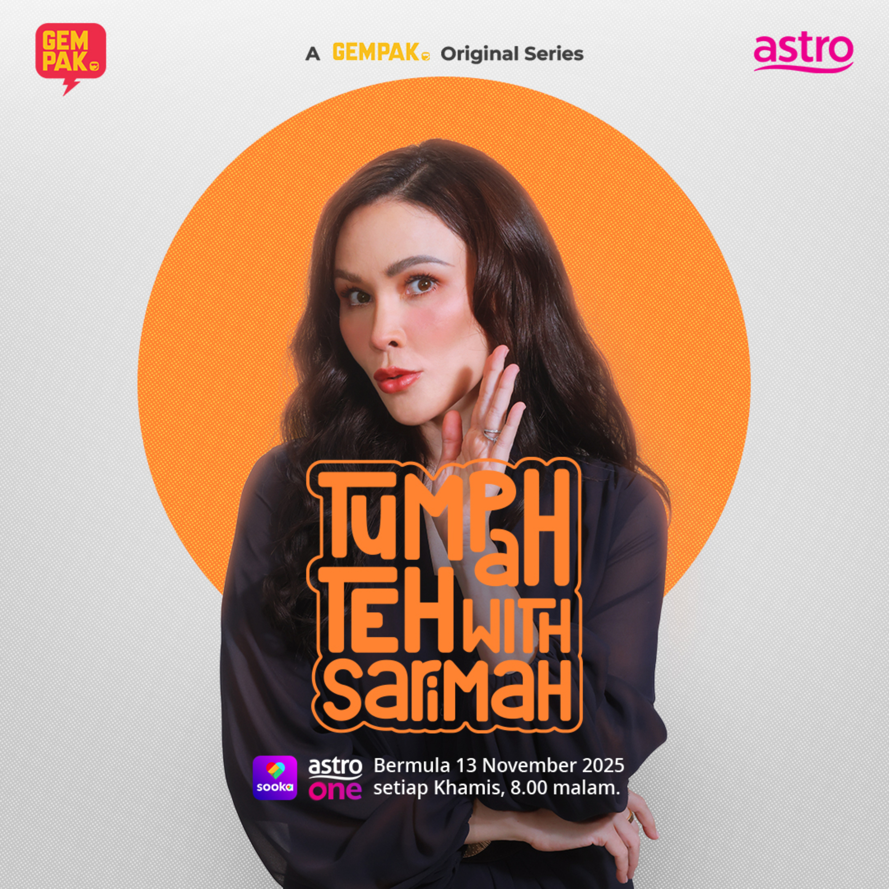 Tumpah Teh with Sarimah podcast artwork