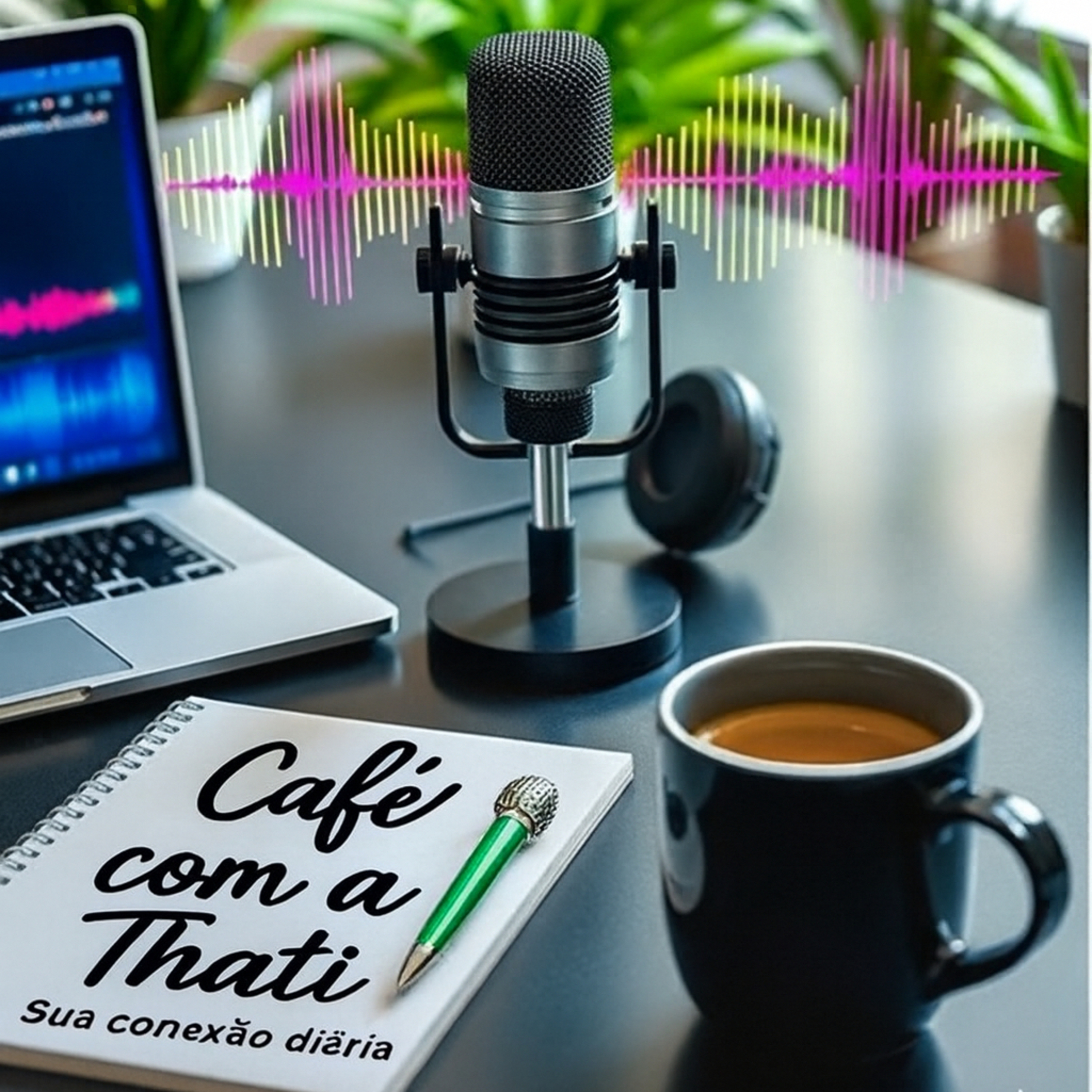 Café com a Thati - Sua conexão diária 🧠 cover art