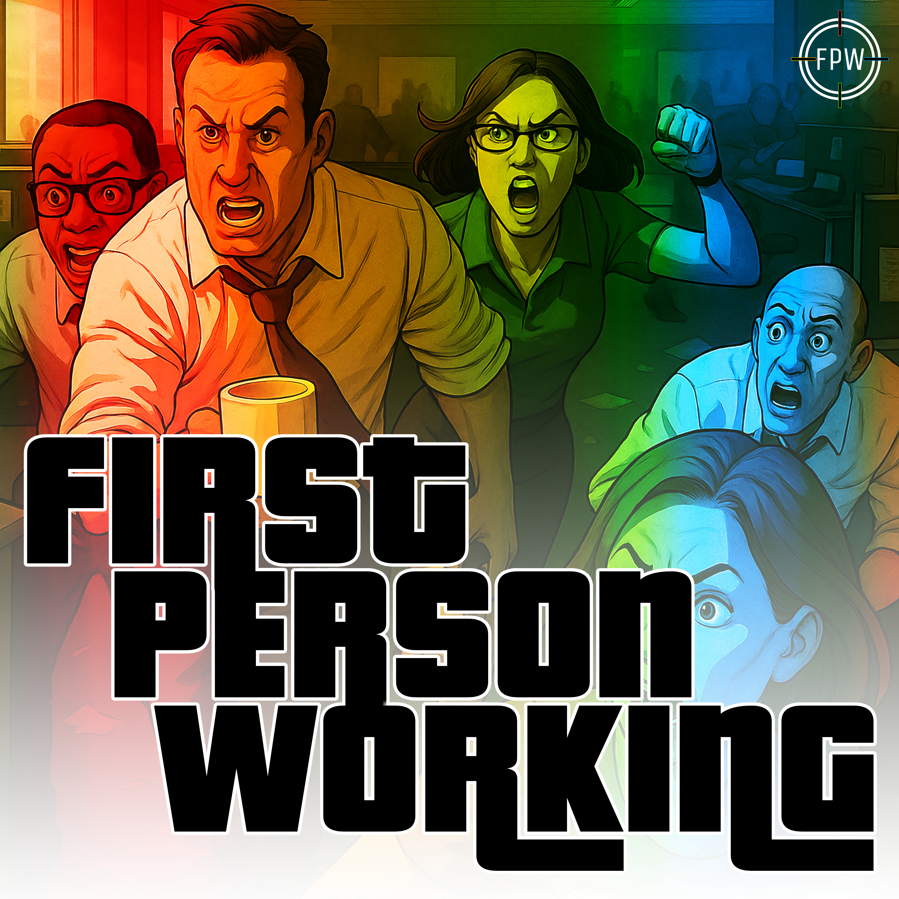 First Person Working — CJ’s Workplace Stories podcast artwork