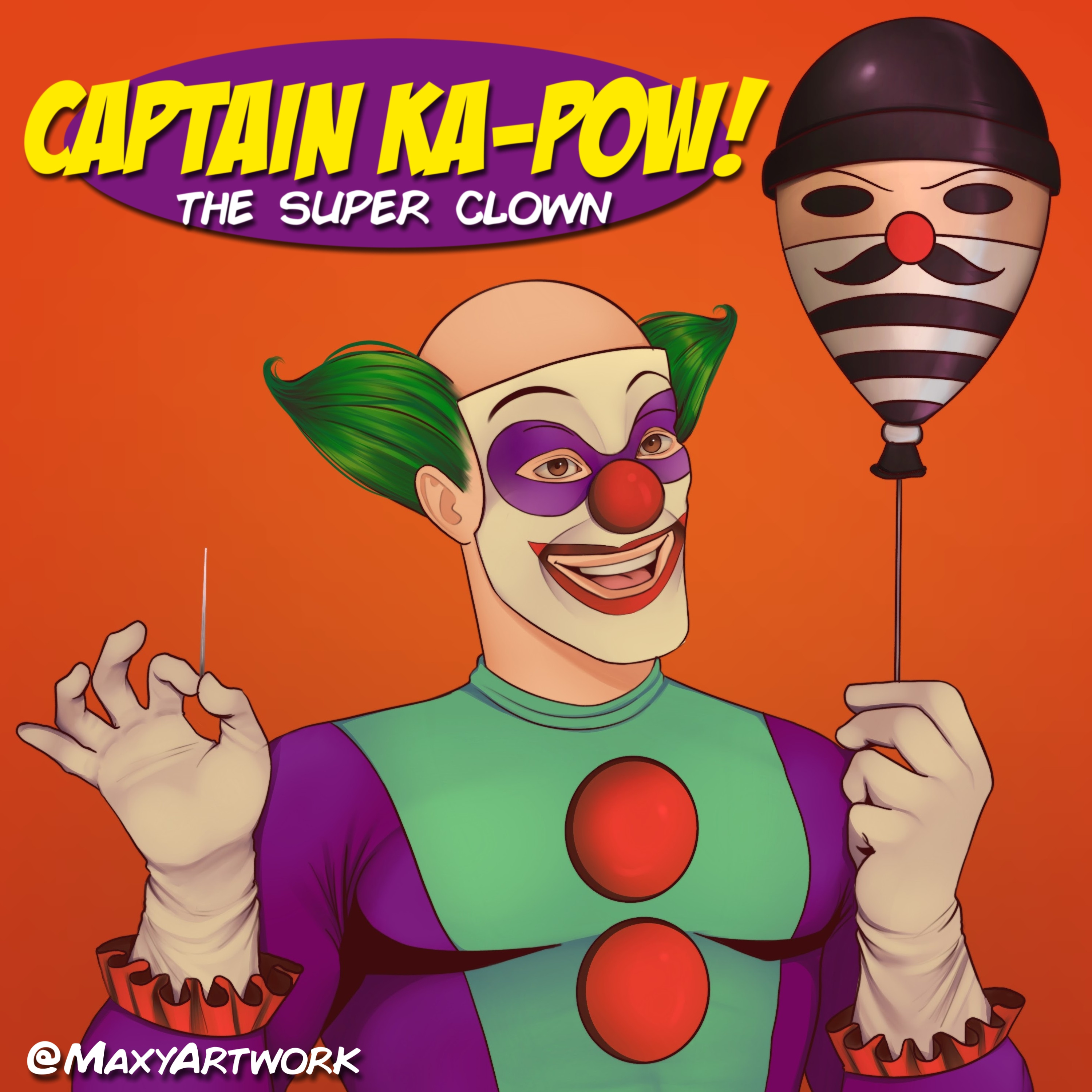 Captain Ka-Pow! The Super Clown podcast artwork