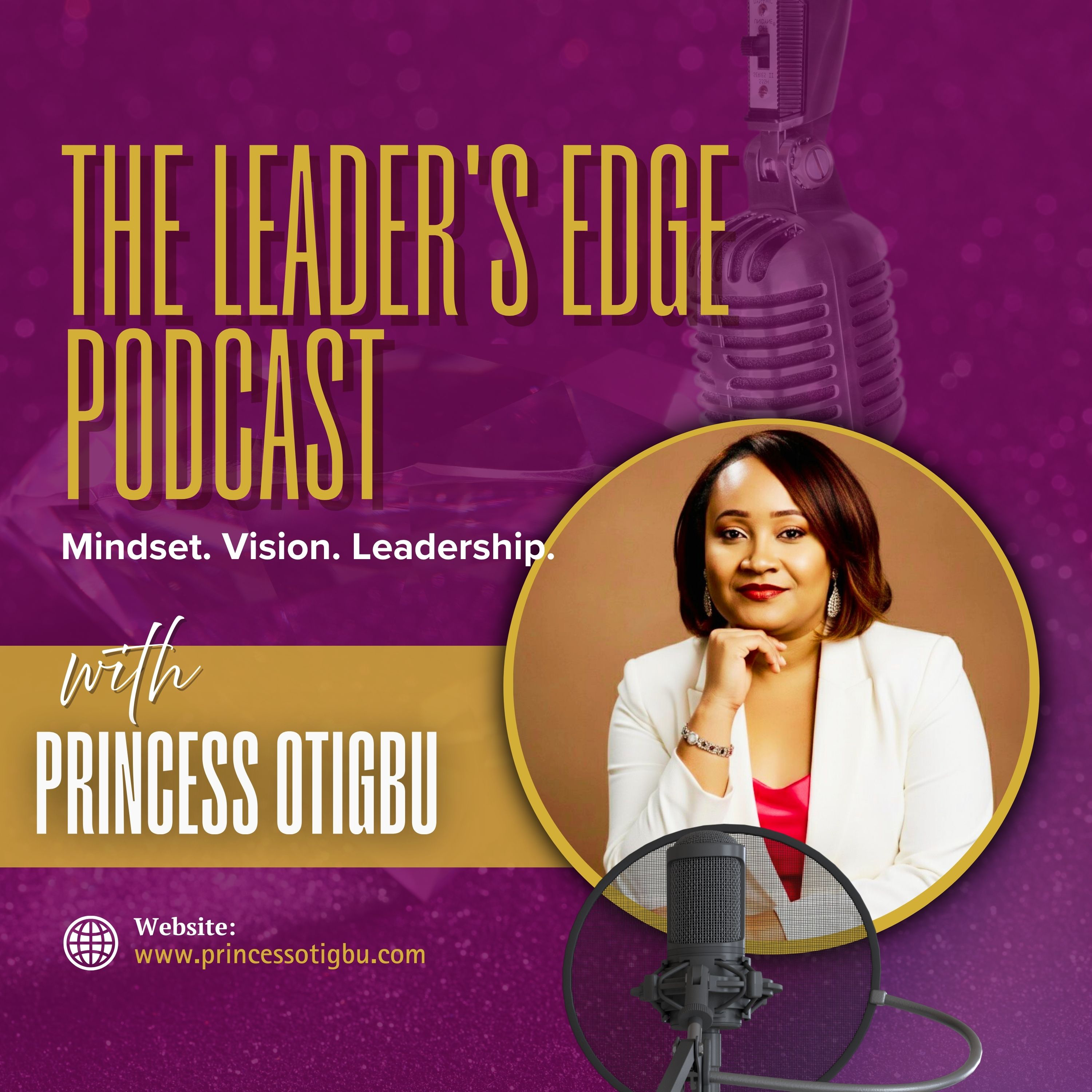 The Leader's Edge with Princess Otigbu cover art