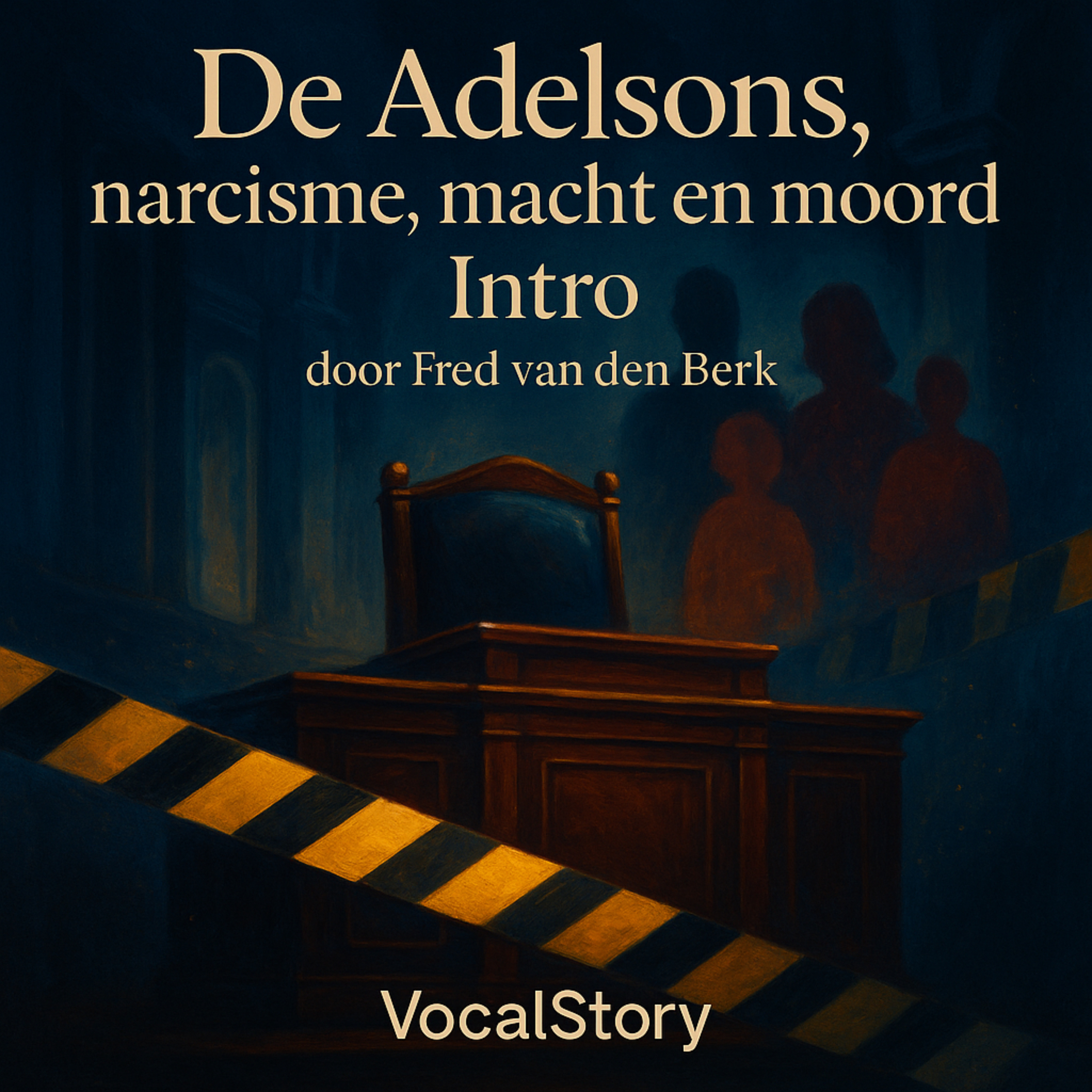 De Adelsons - Narcisme, macht en moord - Intro podcast artwork