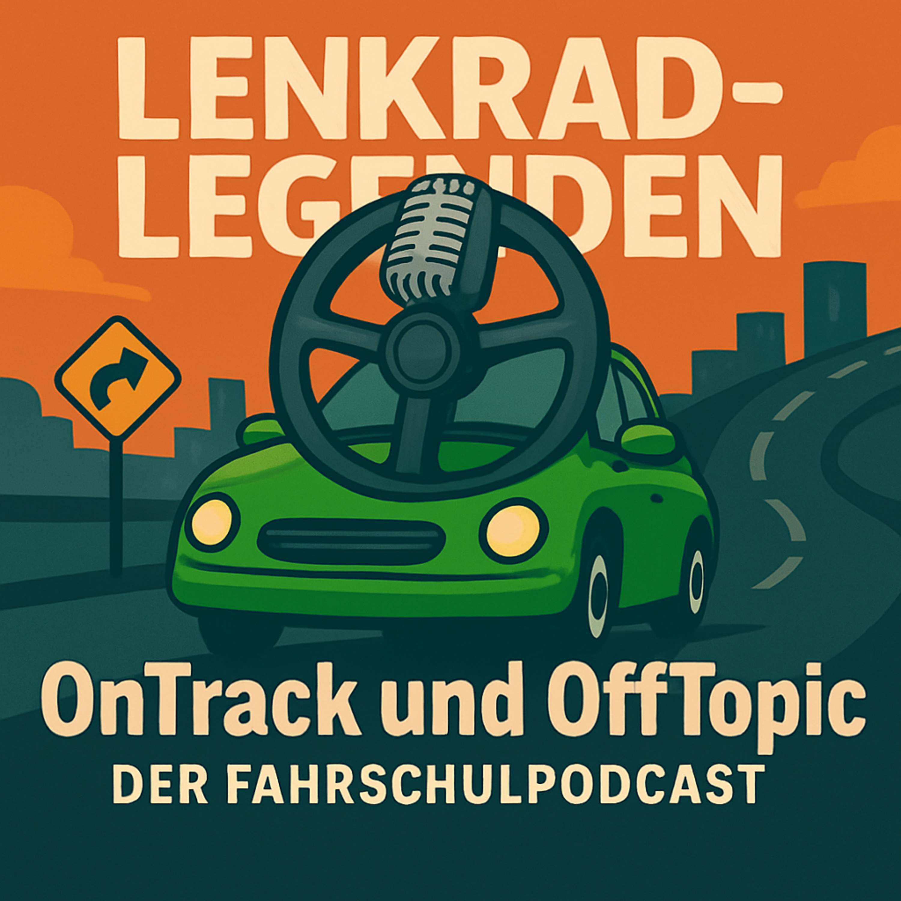 Lenkrad -Legenden der Fahrschulpodcast cover art