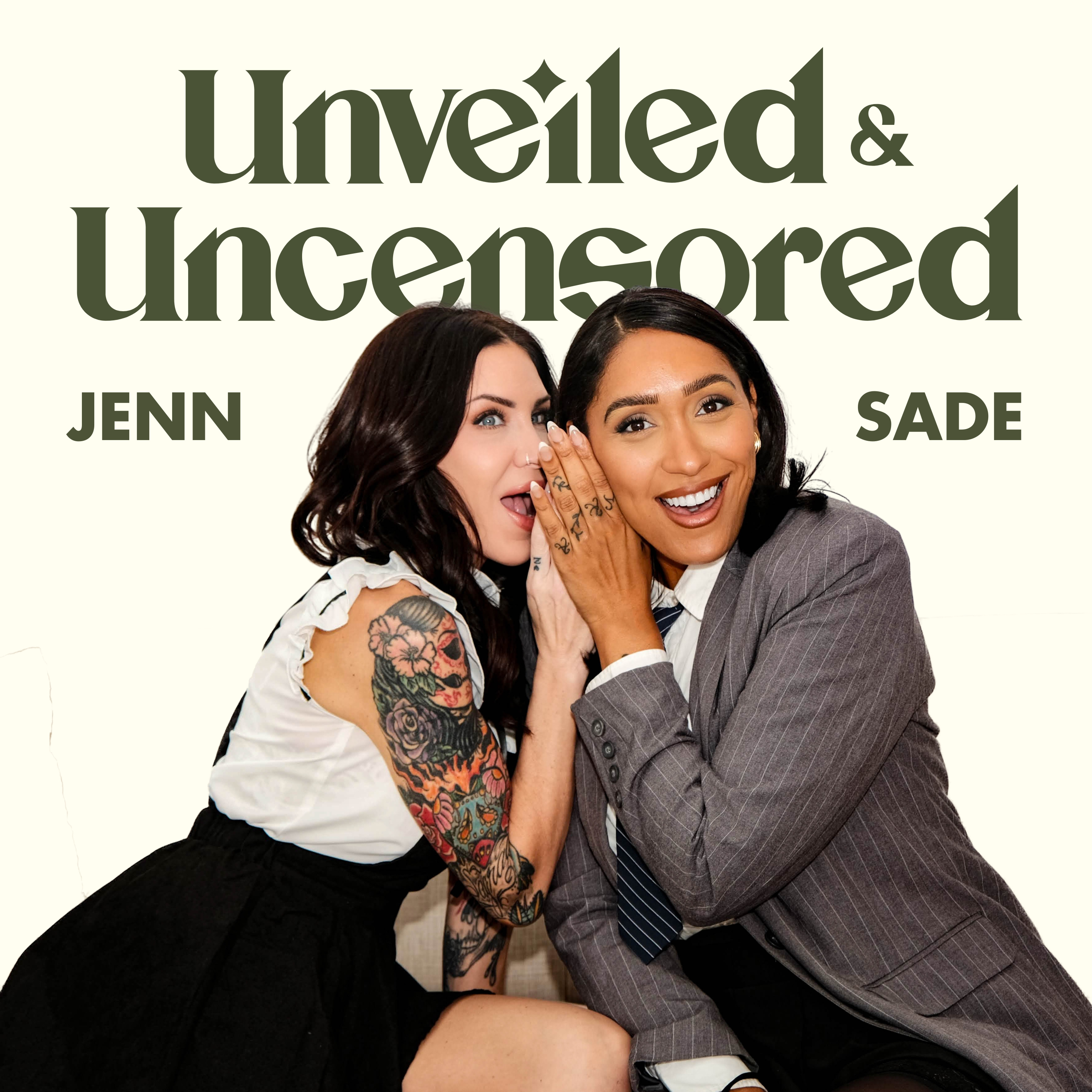 Unveiled and Uncensored podcast artwork