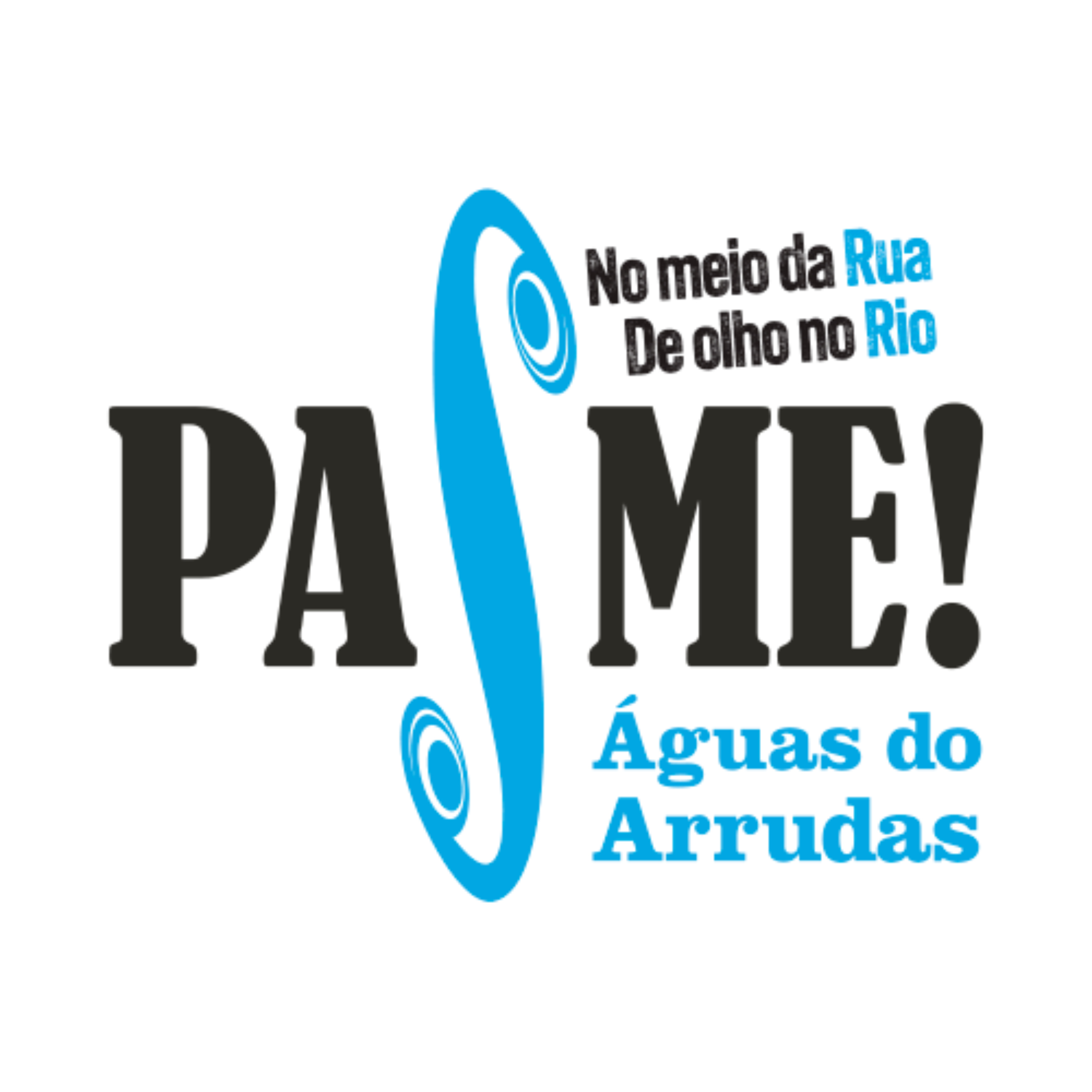 Pasme! No meio da rua, de olho no rio