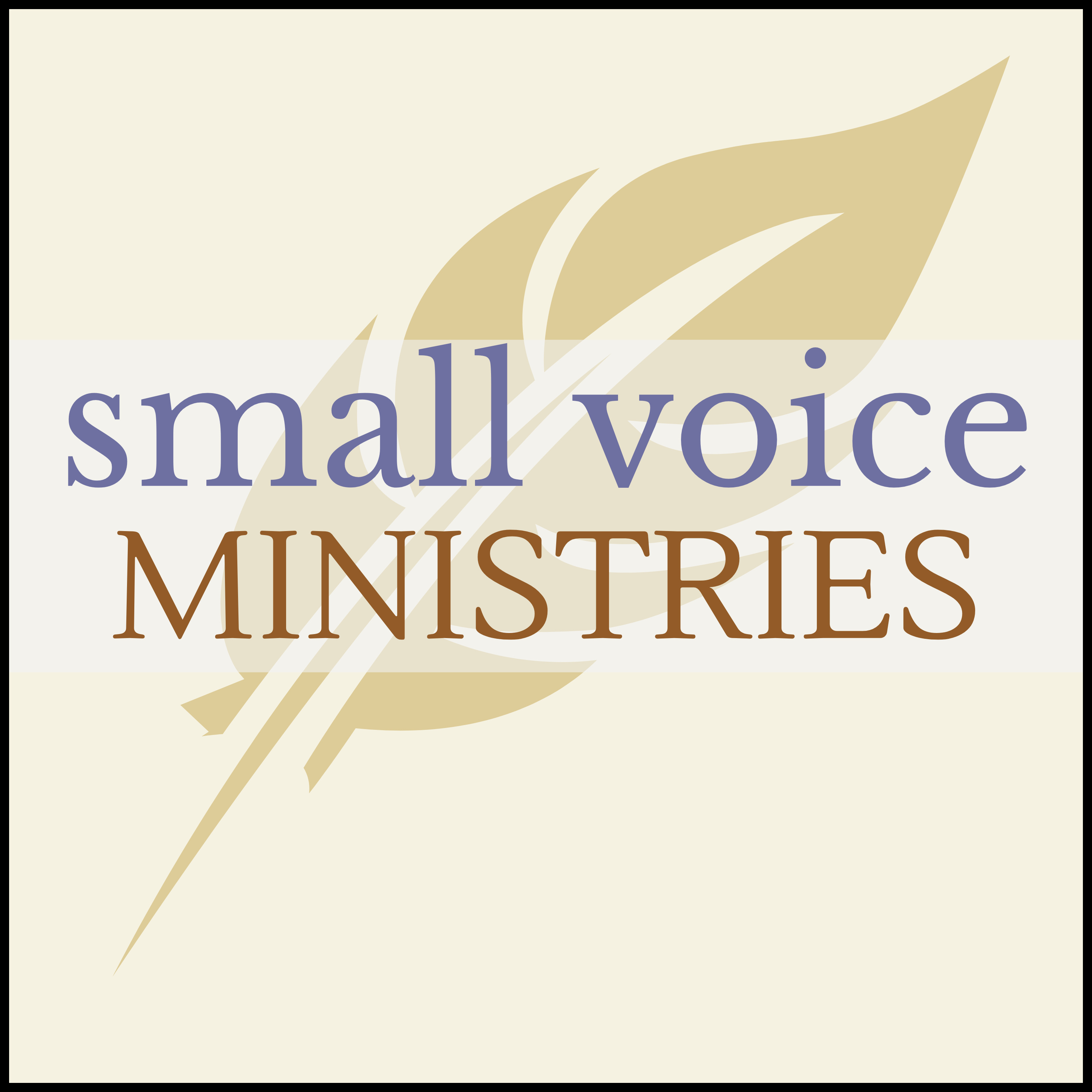 The Small Voice Ministries Podcast