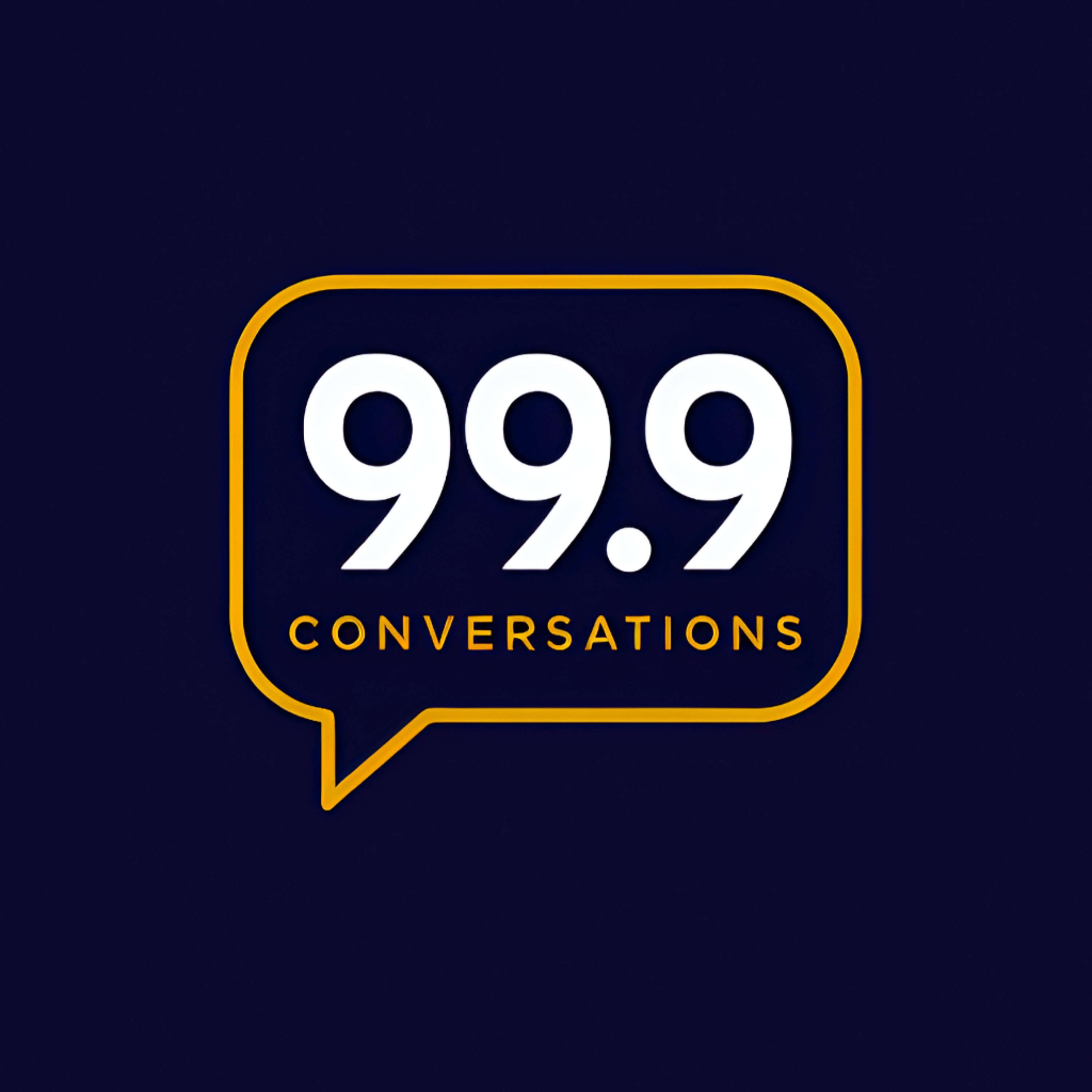 99.9 Conversations podcast artwork