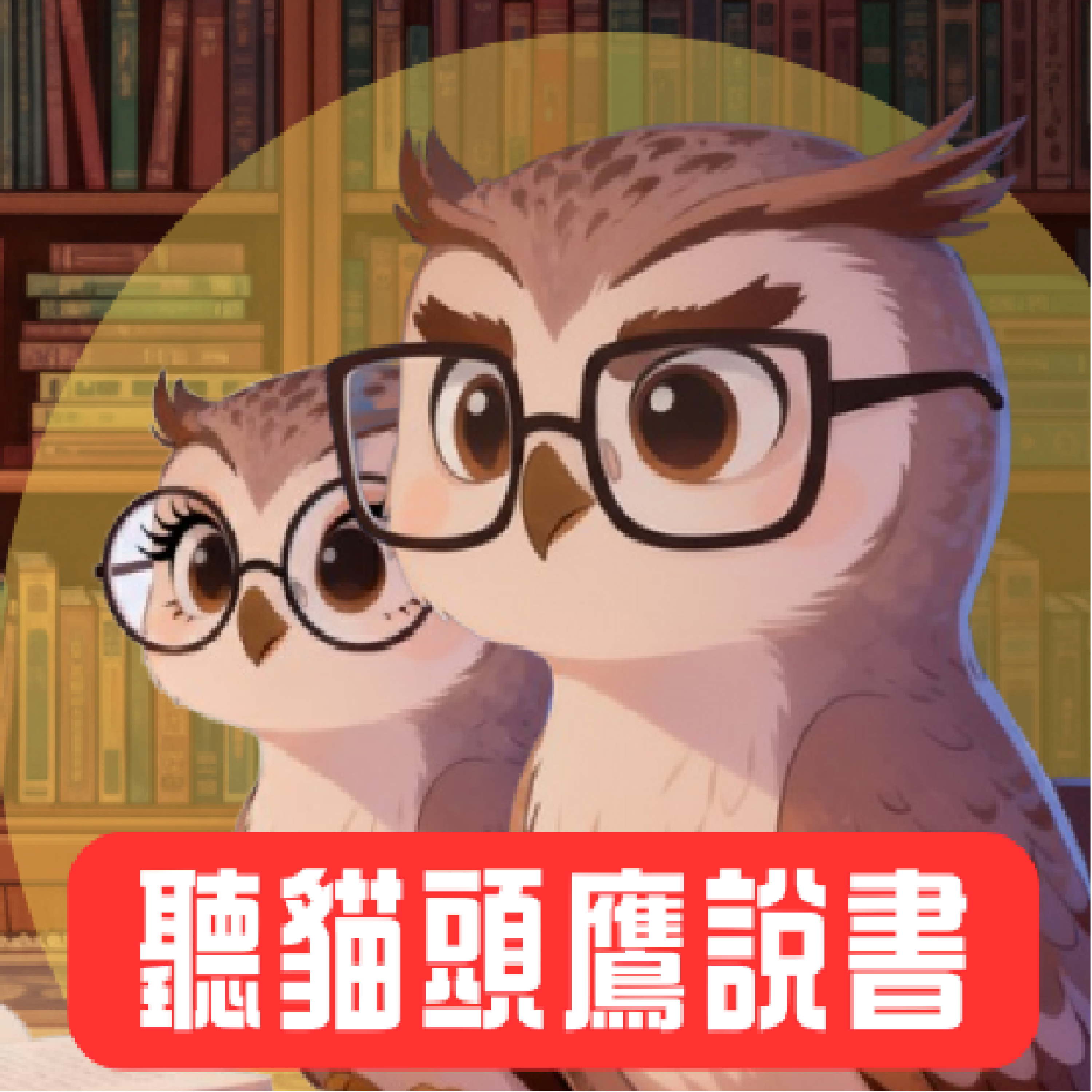 聽貓頭鷹說書 podcast artwork
