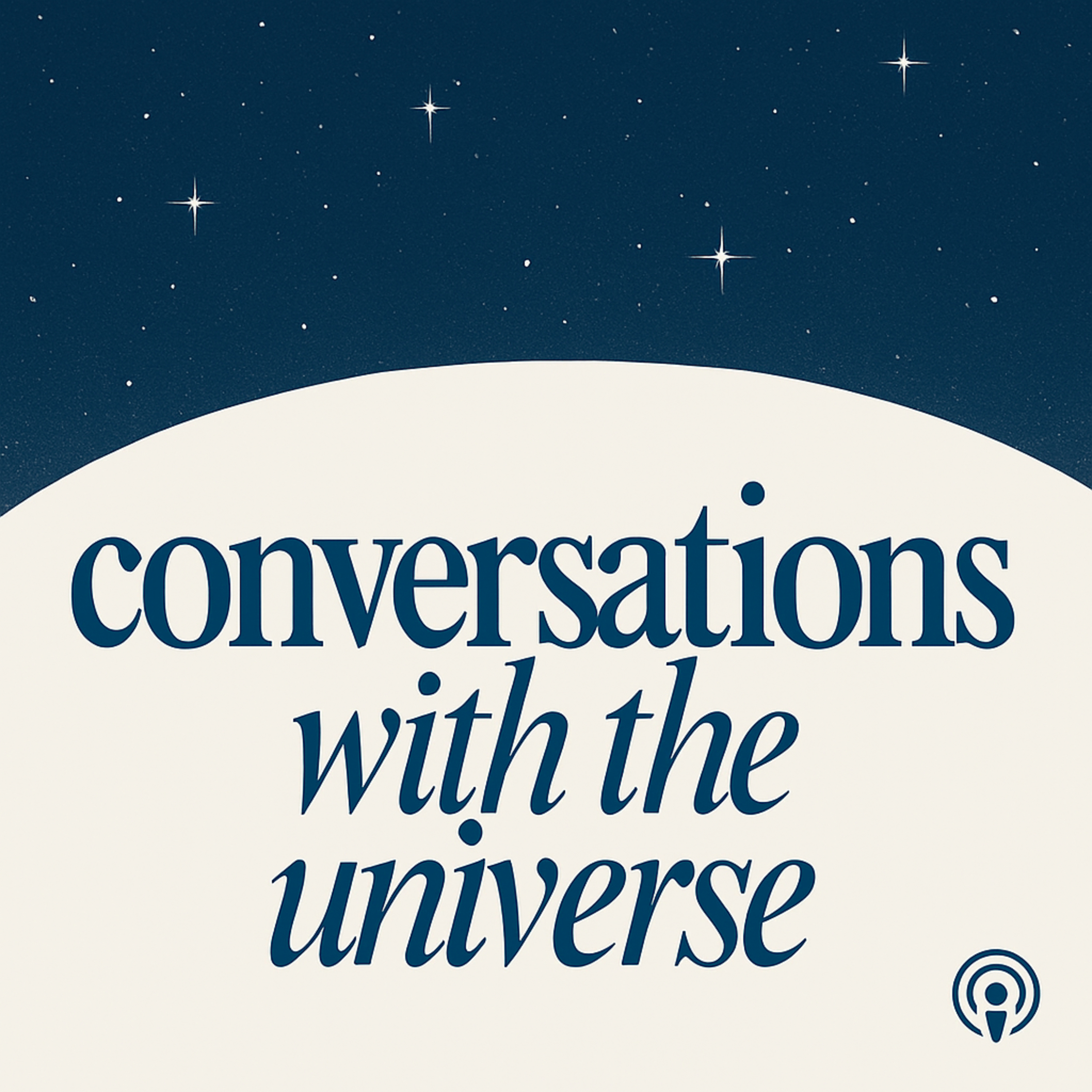 Conversations with The Universe podcast artwork
