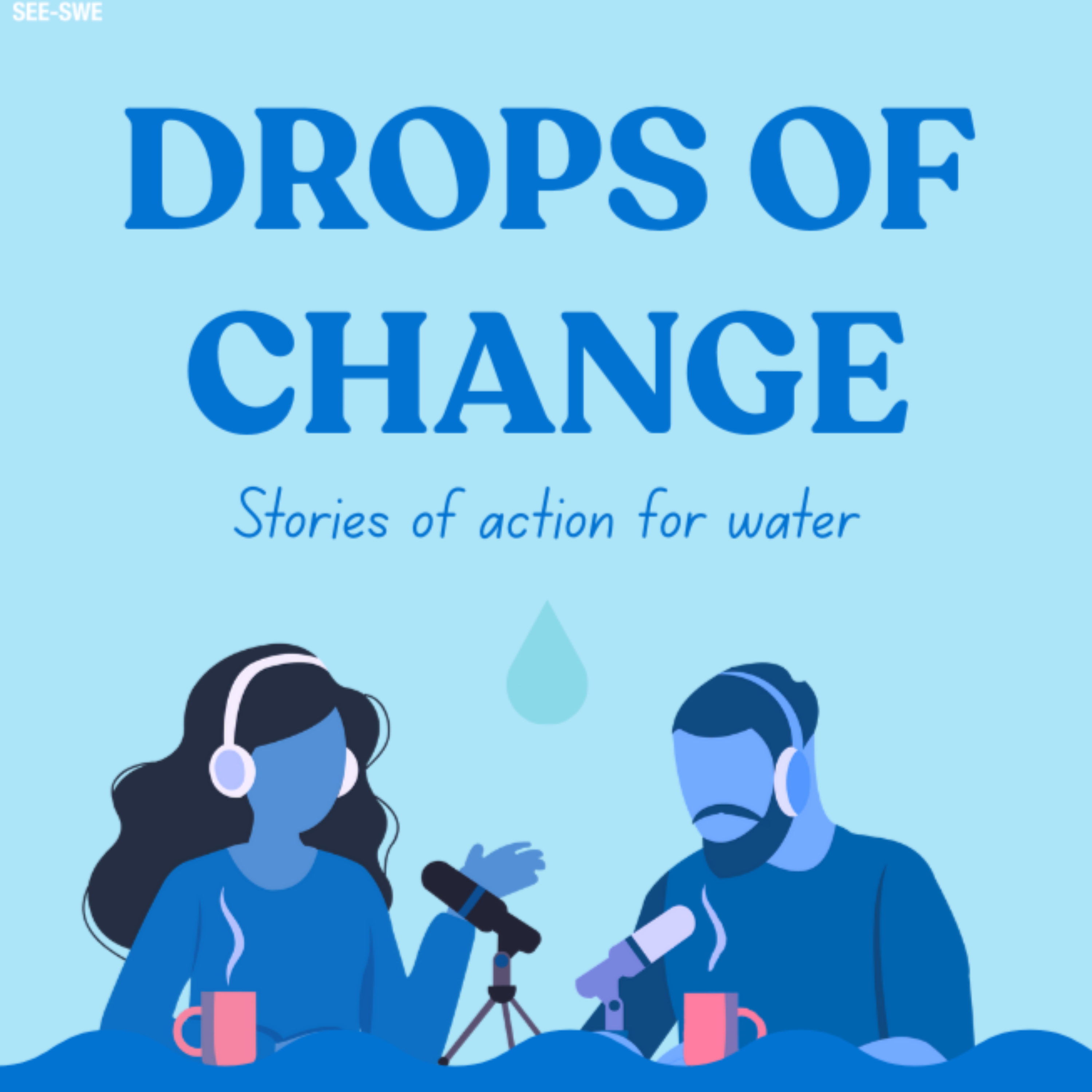 Drops of change podcast artwork