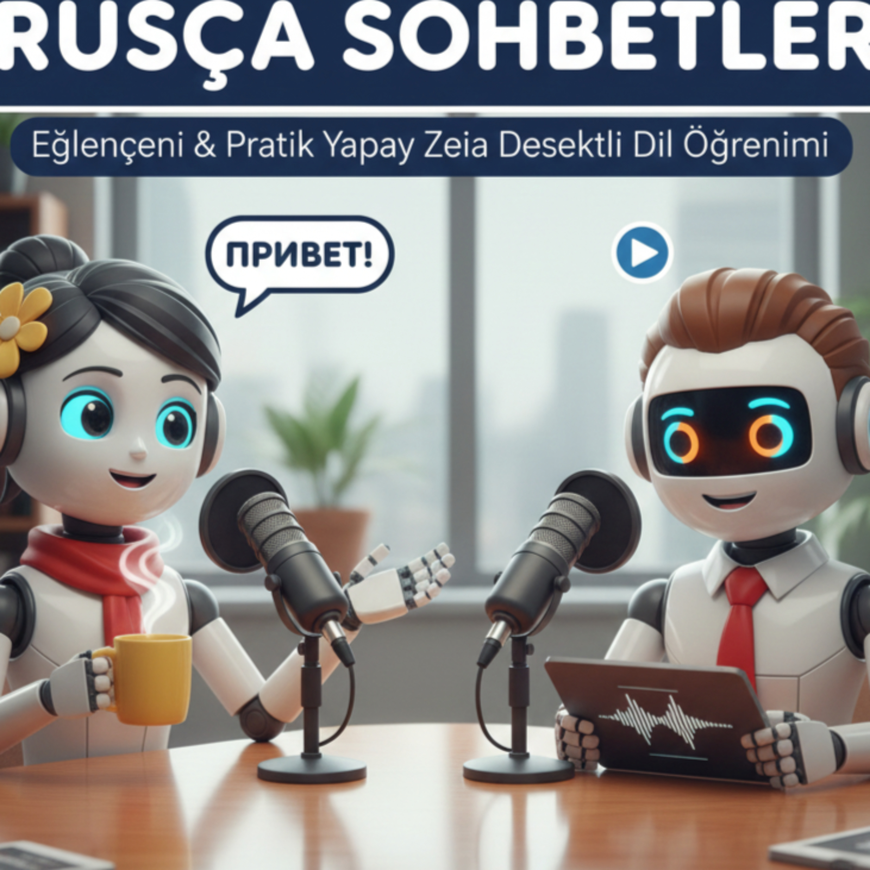 Sohbetle Rusça cover art