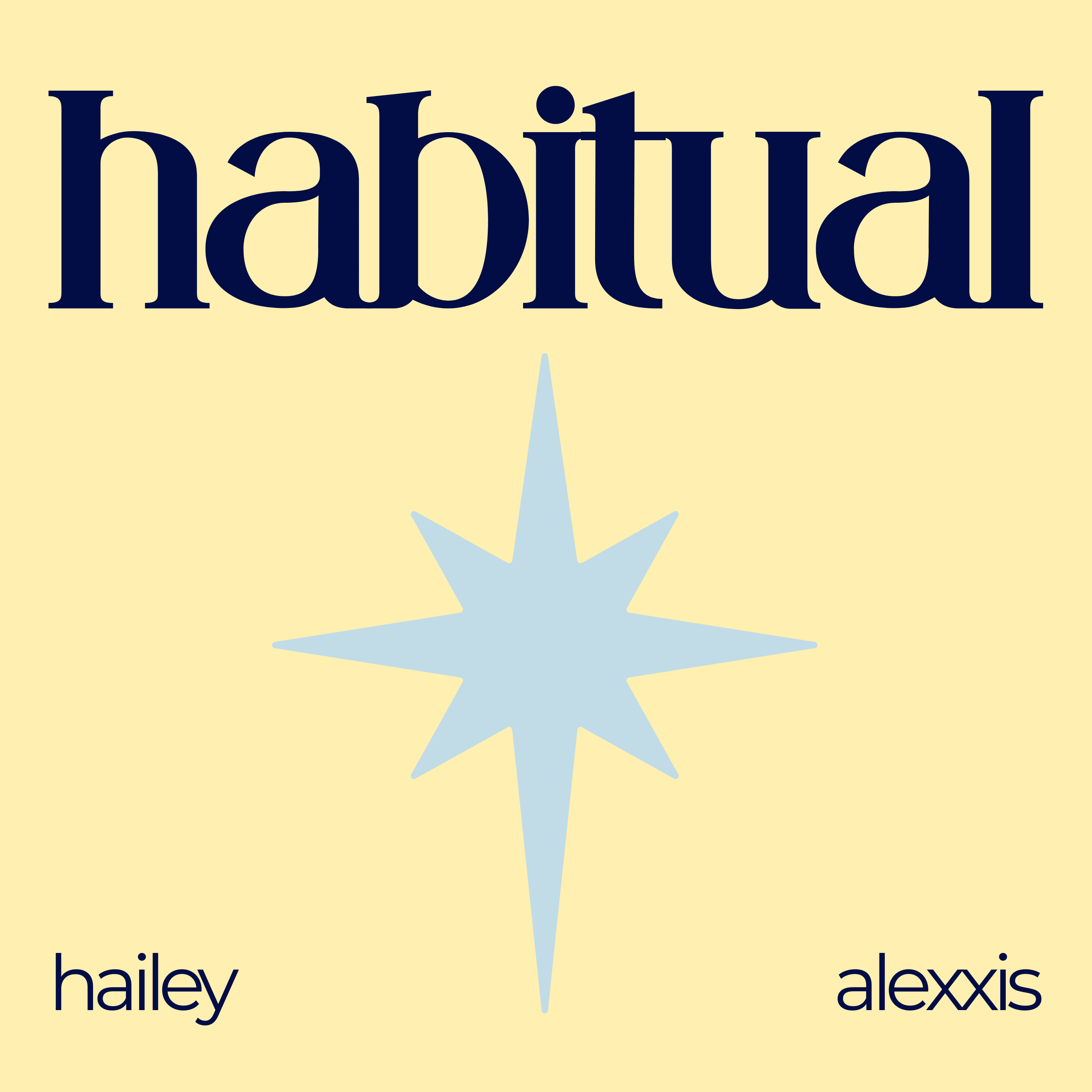 habitual podcast artwork