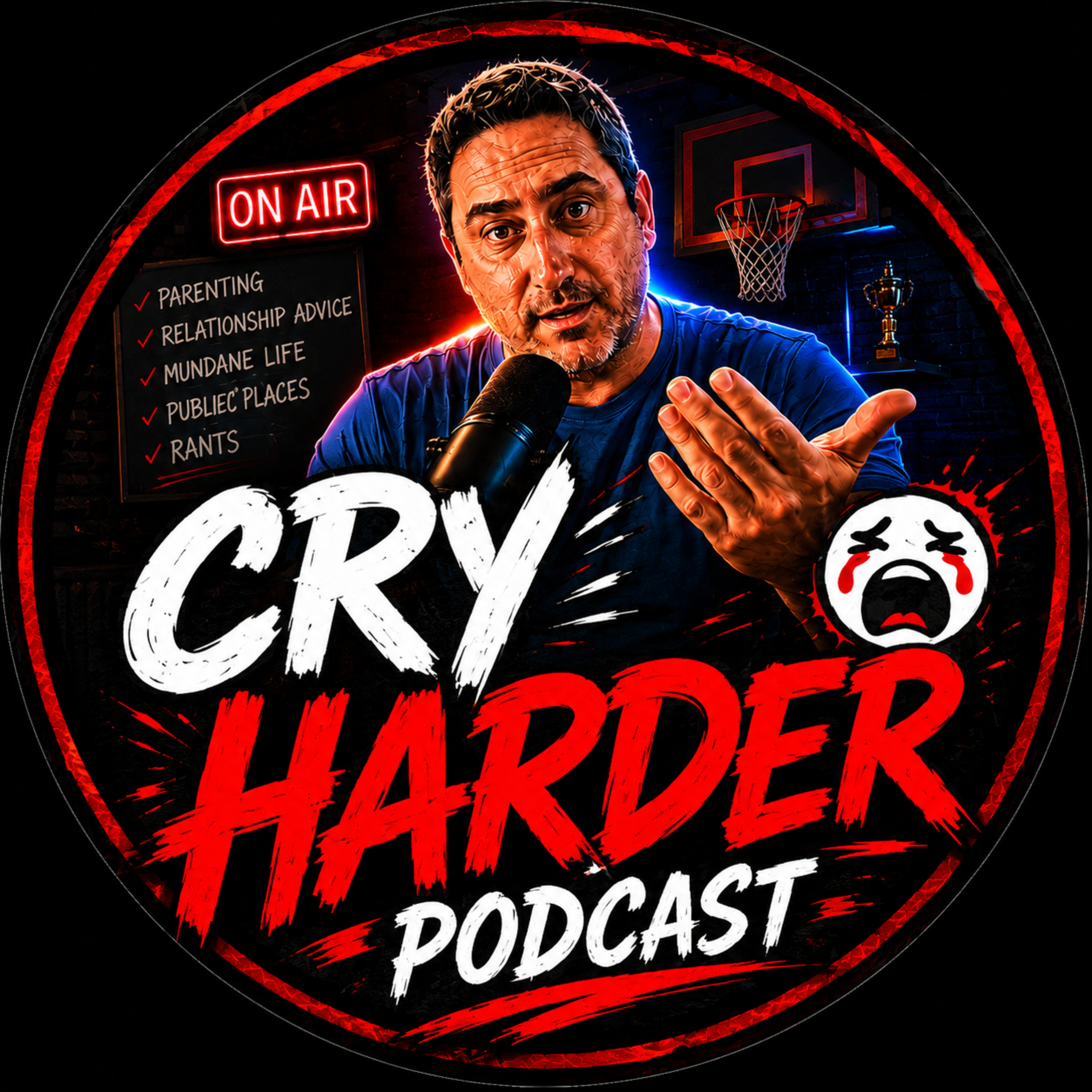 Cry Harder Podcast podcast artwork