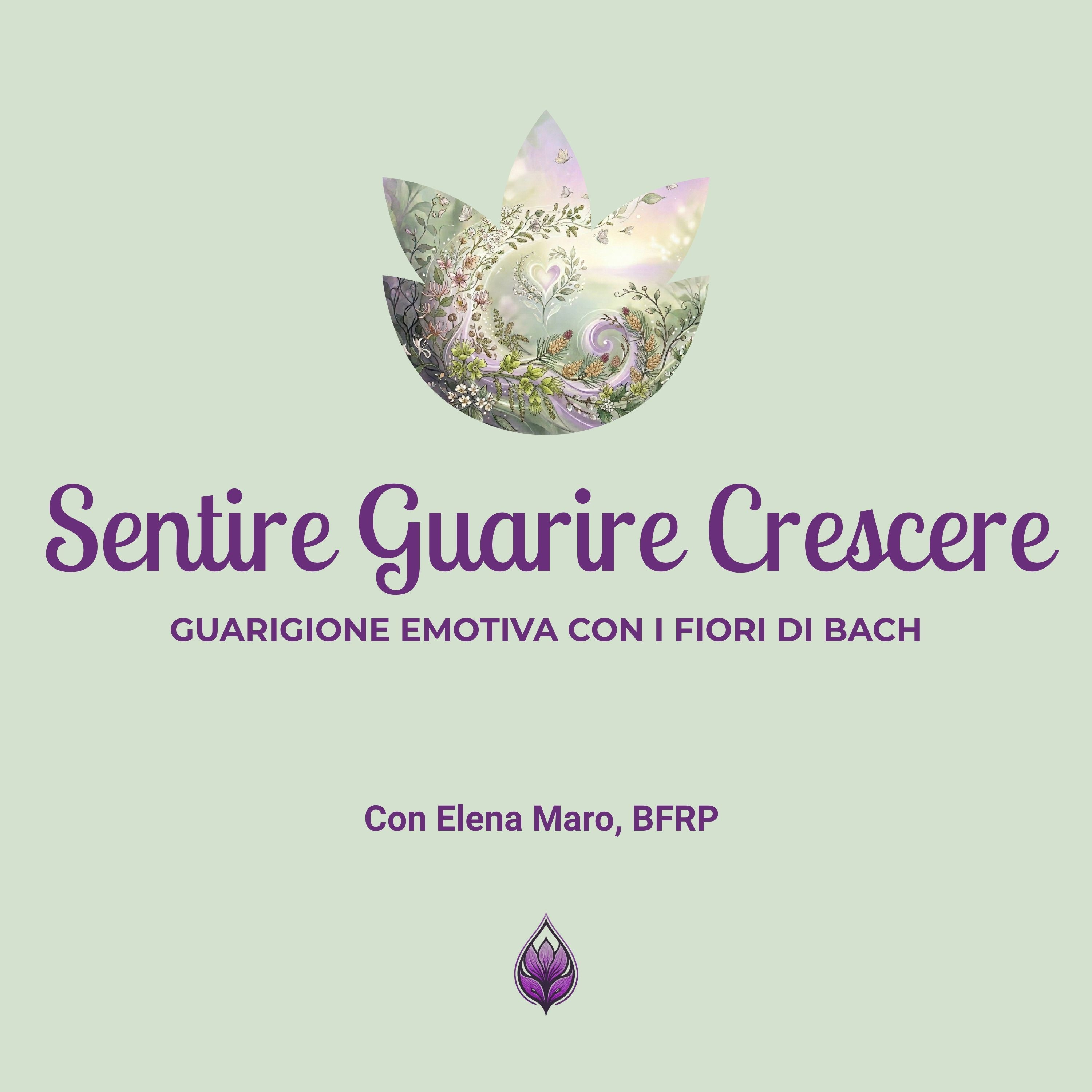 Benvenuti a Sentire Guarire Crescere con l'aiuto dei fiori di Bach episode artwork