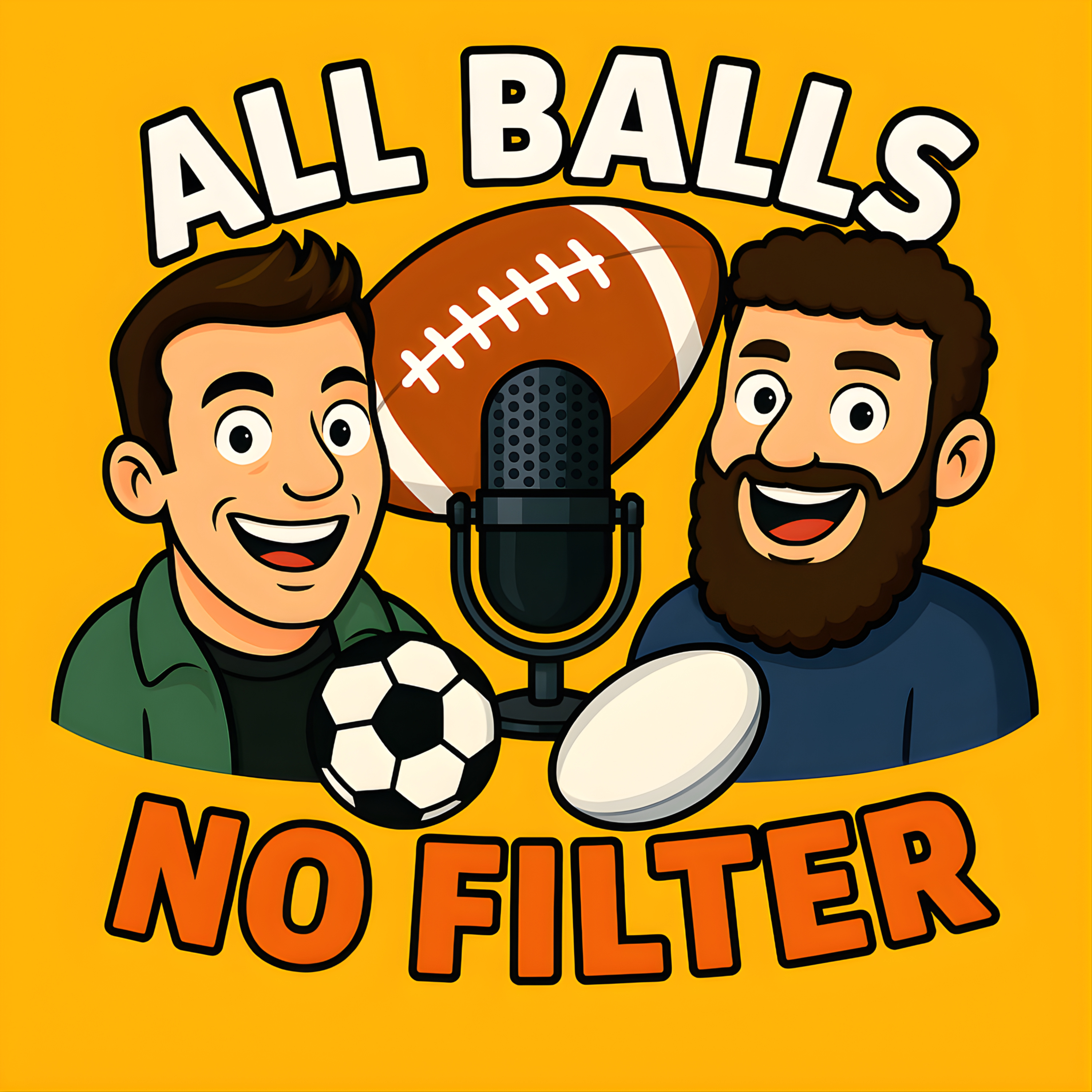 All Balls, No Filter Podcast podcast artwork