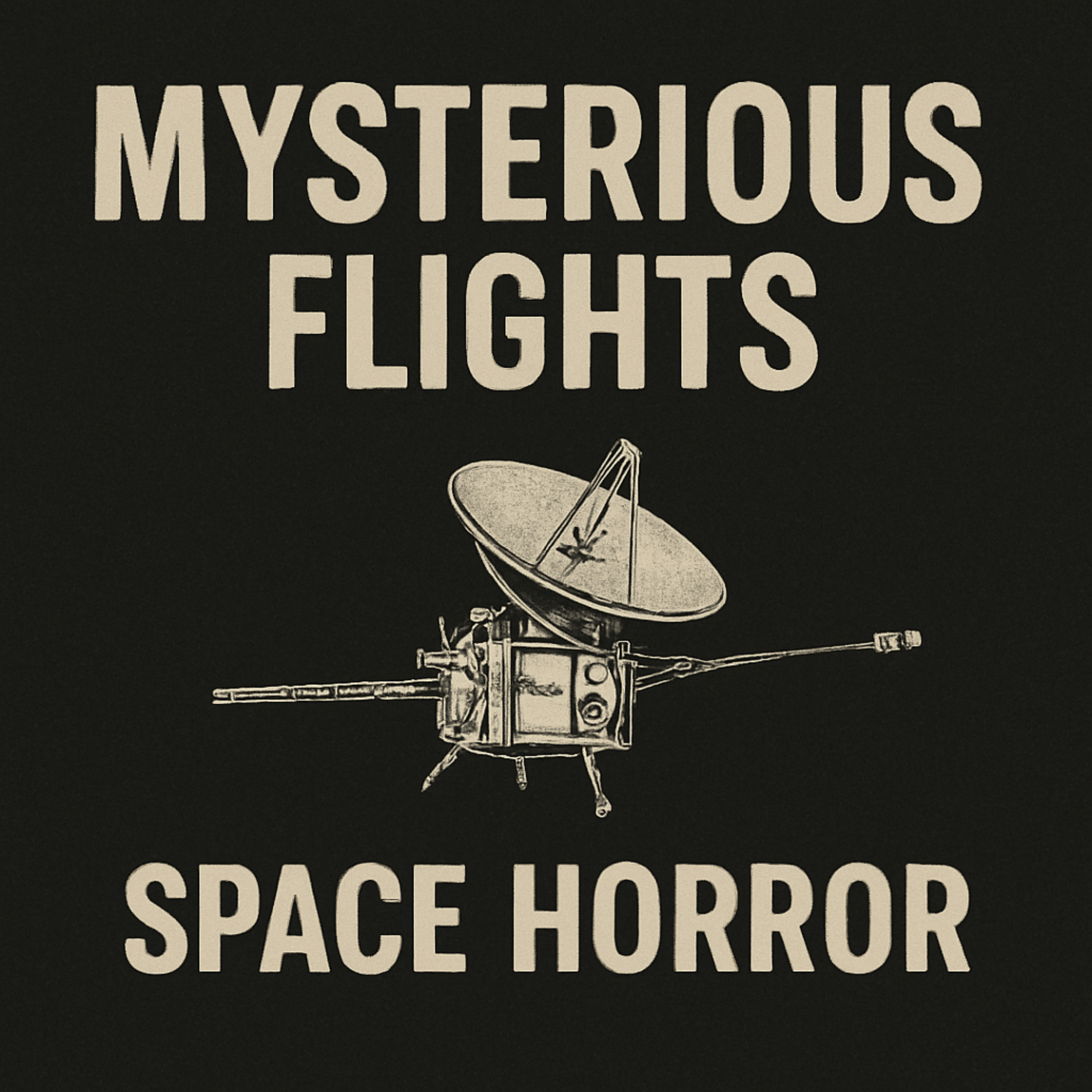 Mysterious Flights: Space Horror podcast artwork
