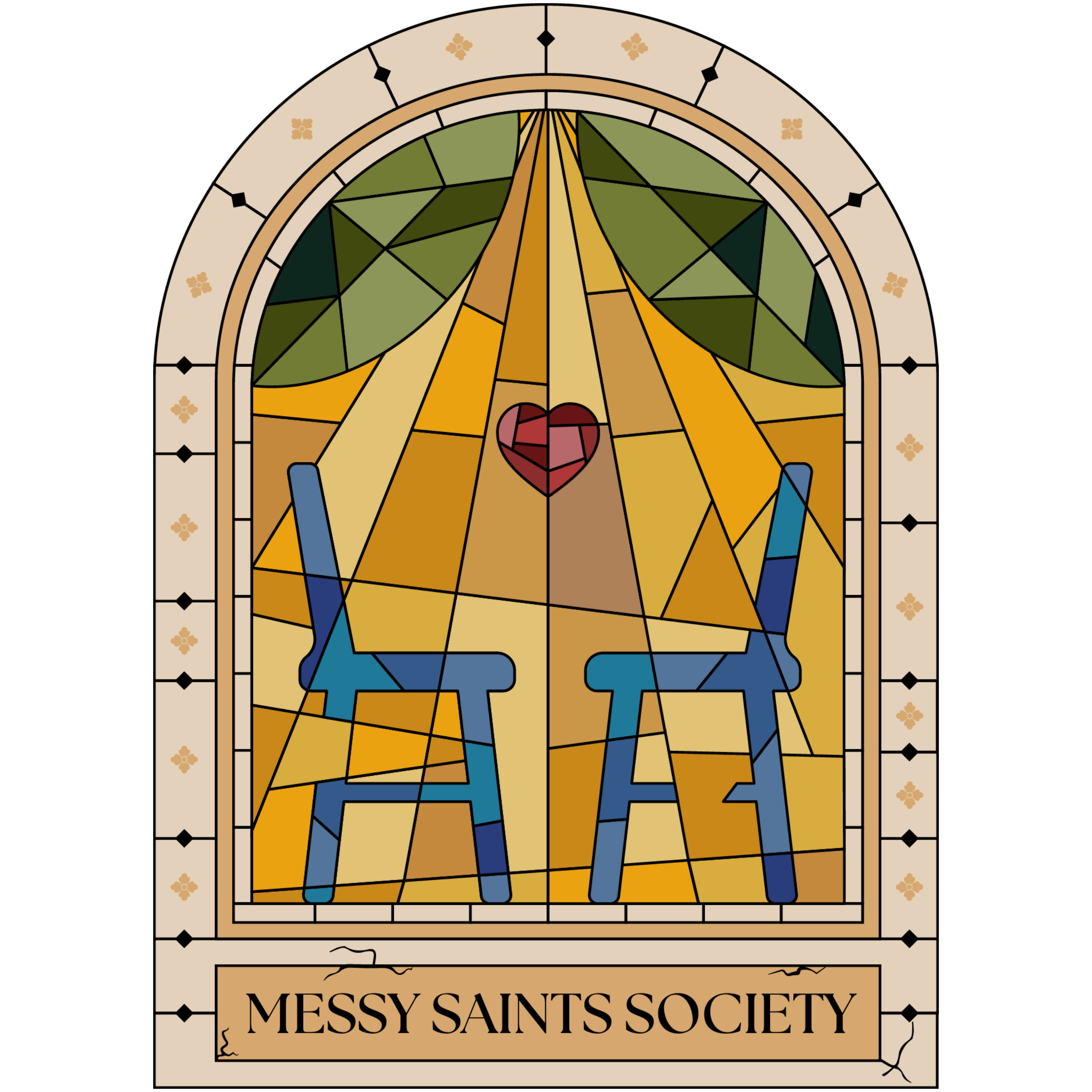 Messy Saints Society cover art