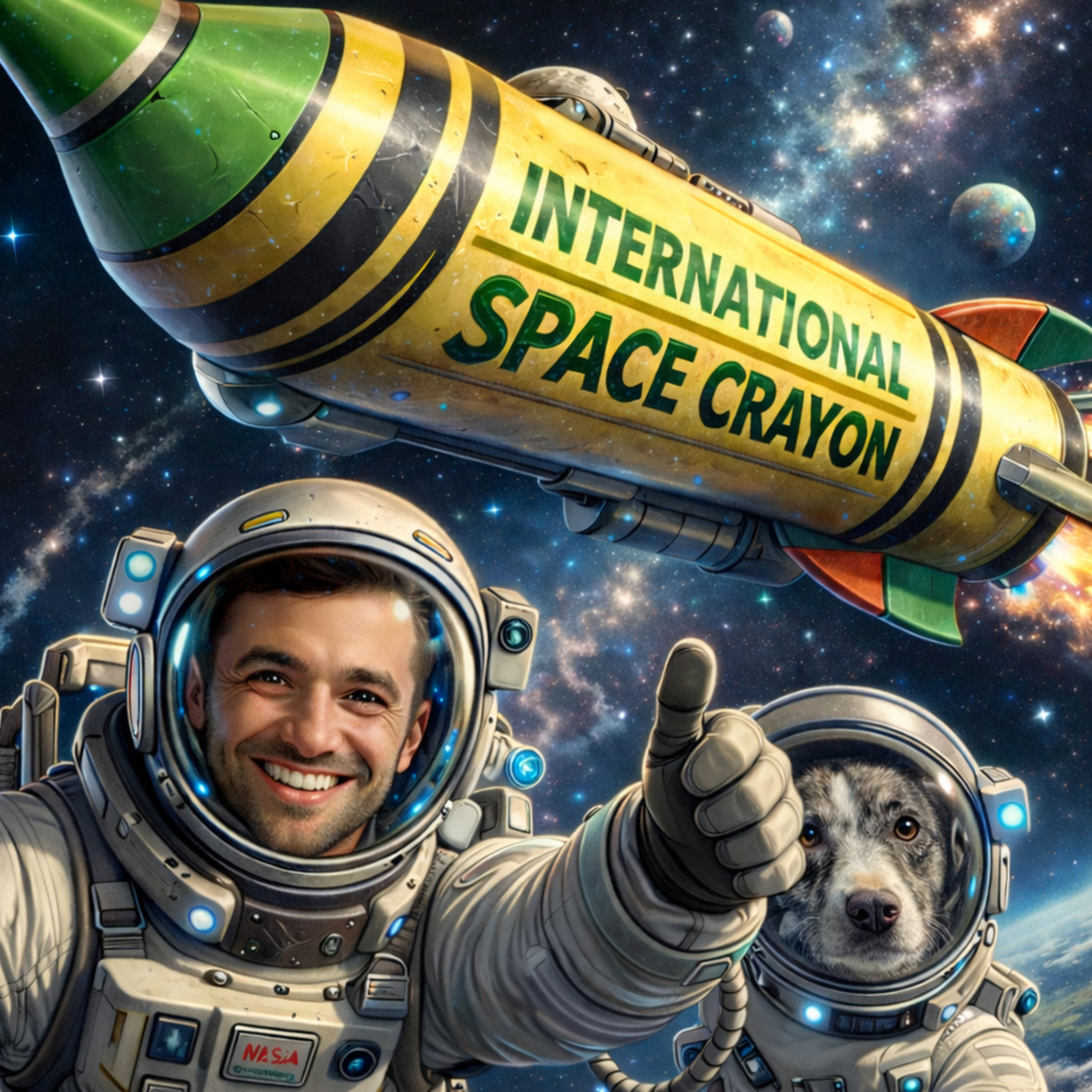 International Space Crayon