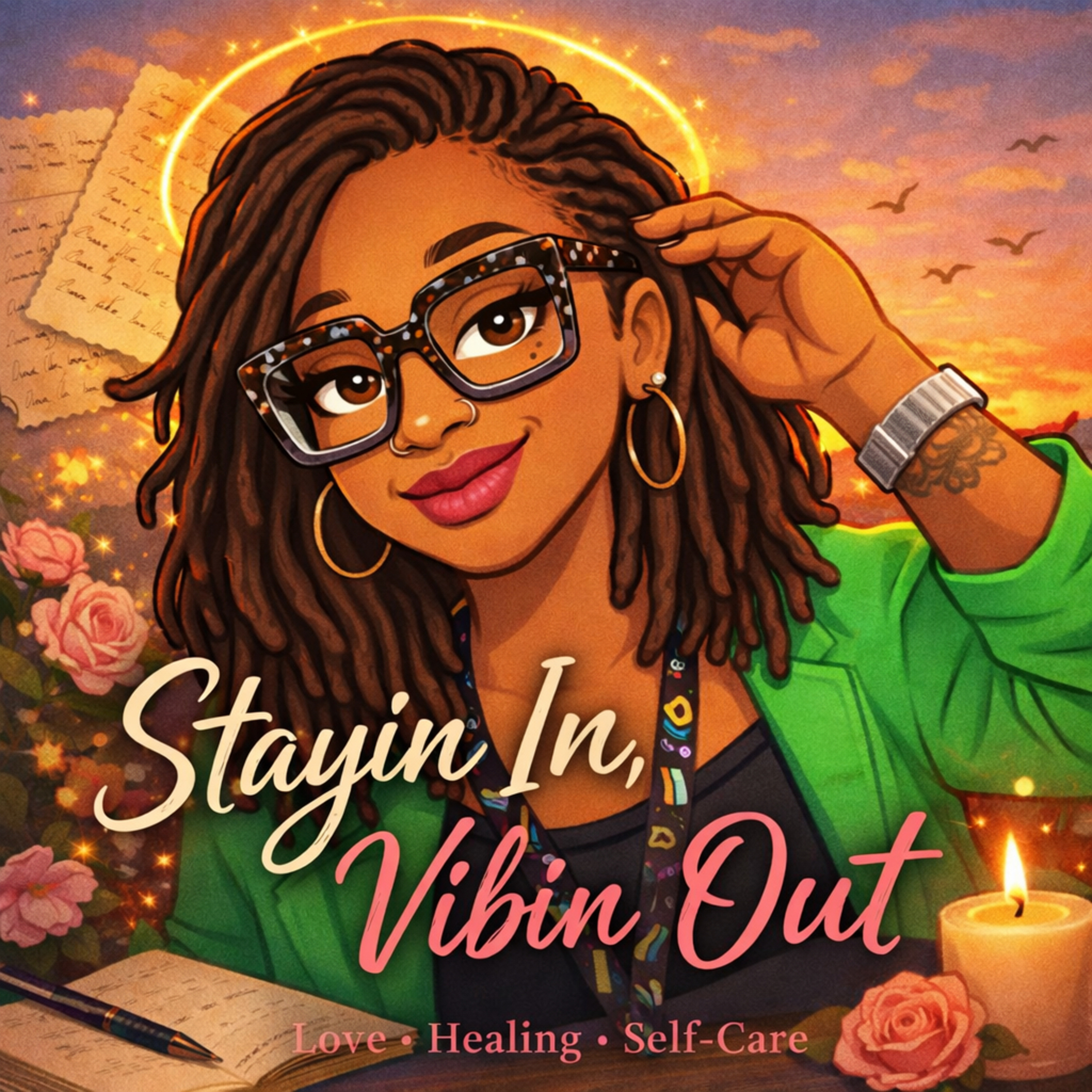 Stayin In, Vibin Out cover art