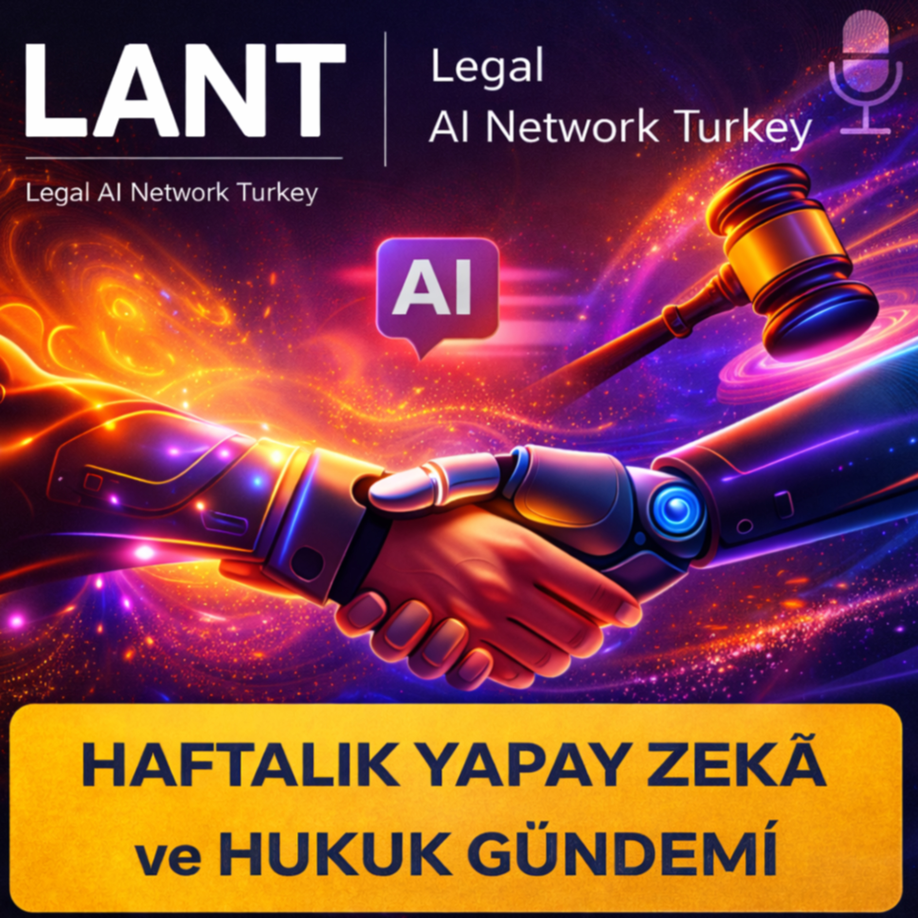 LANT | Haftalık Yapay Zekâ ve Hukuk Gündemi podcast artwork