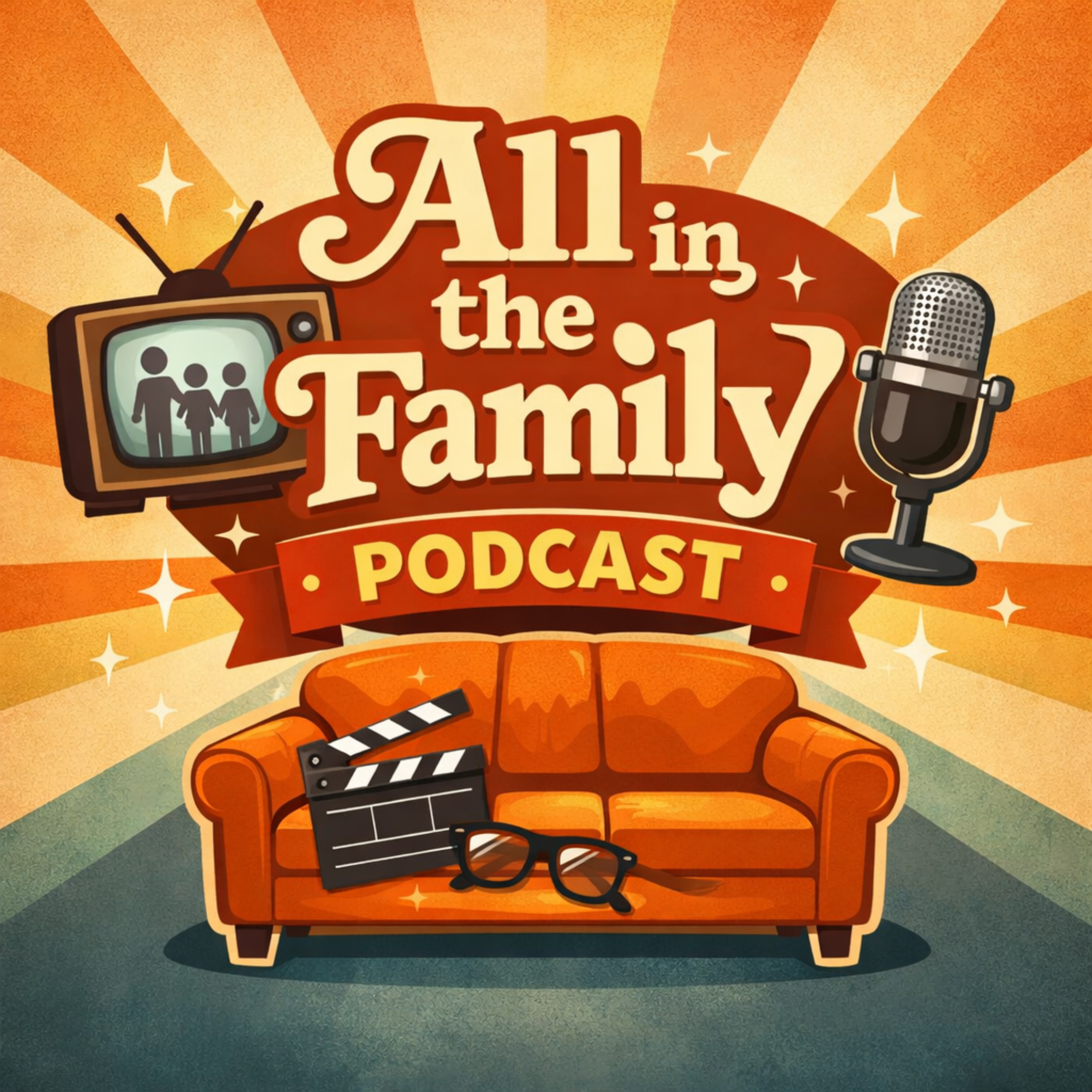 All in the family recaps podcast artwork