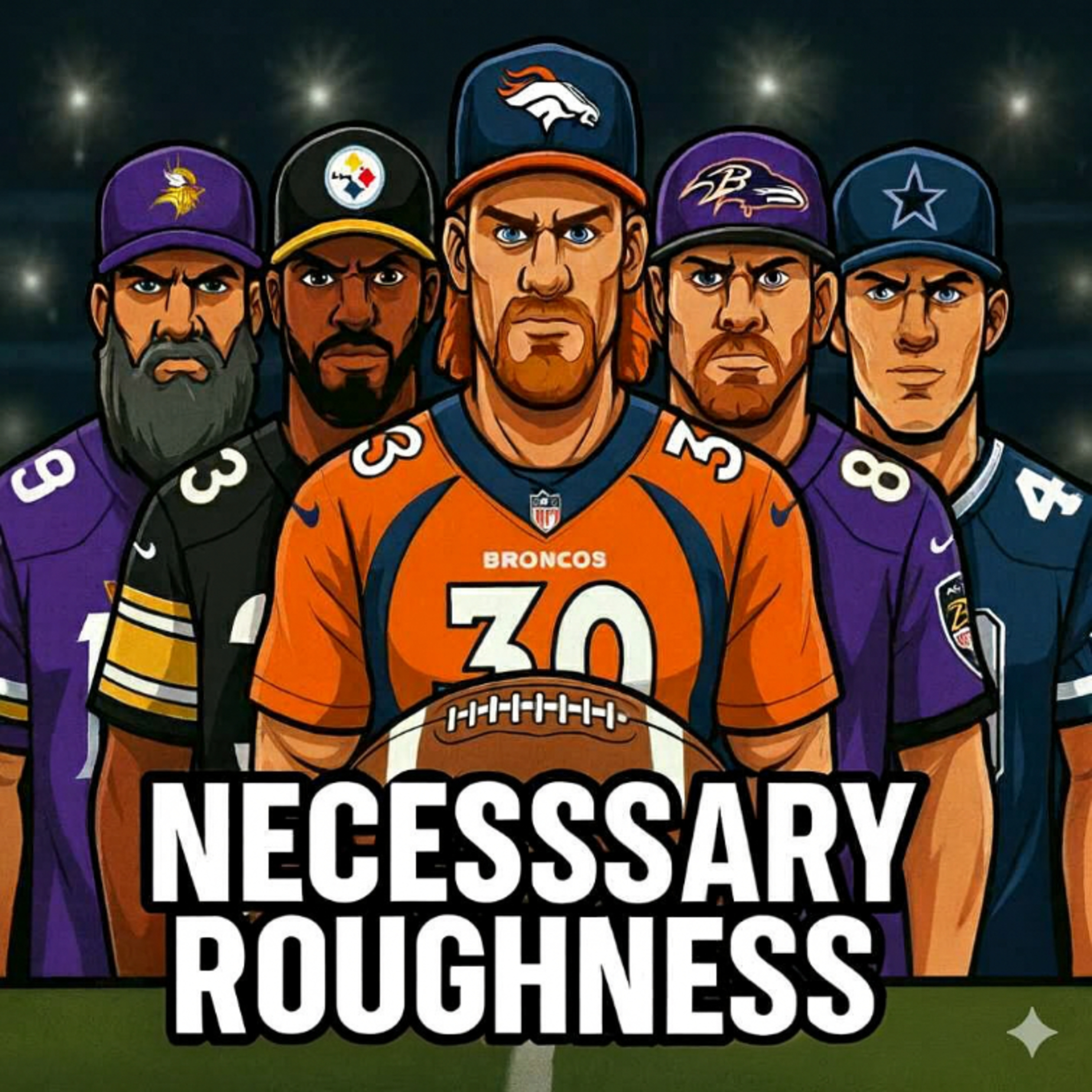 "Necessary Roughness" Podcast cover art