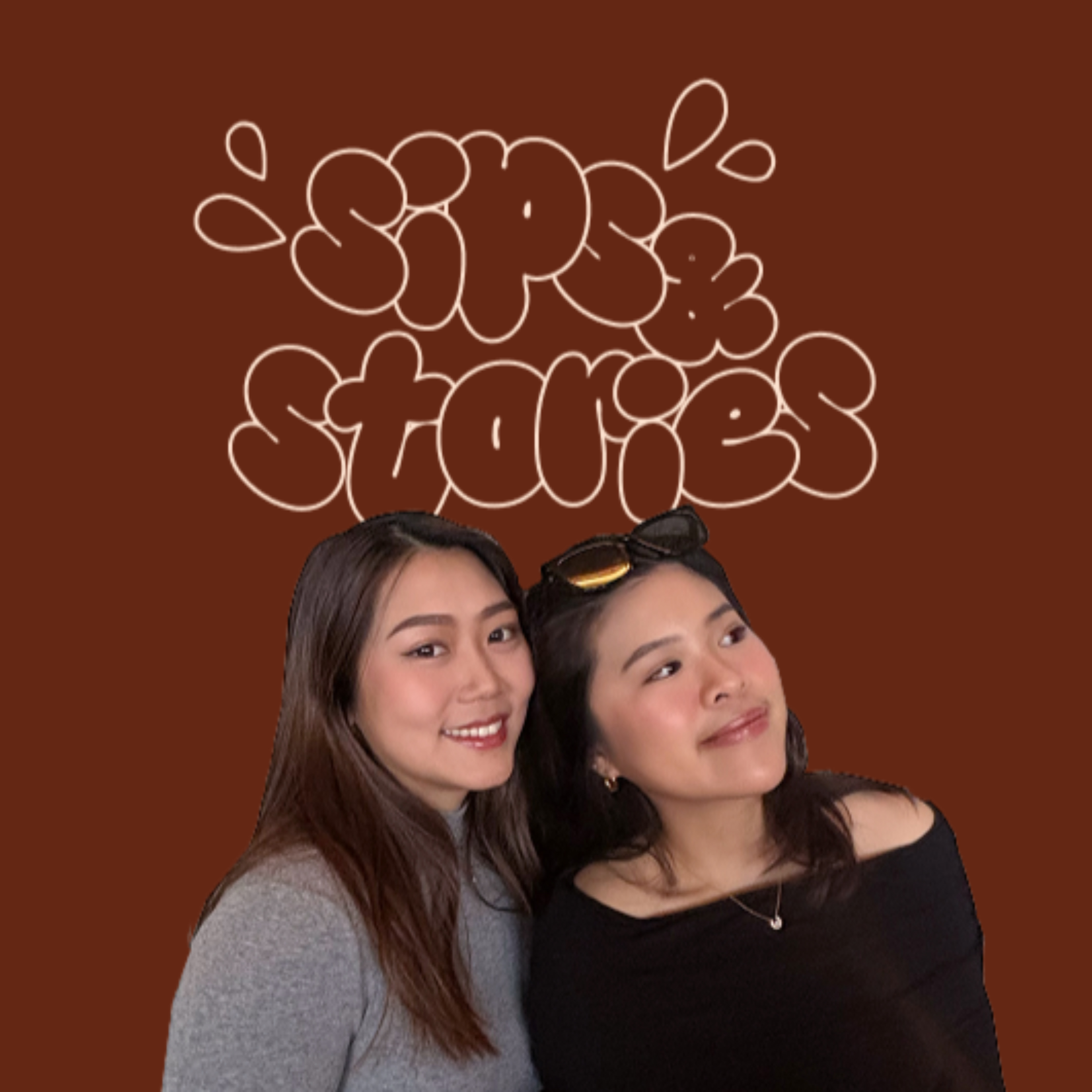 Sips and Stories podcast artwork
