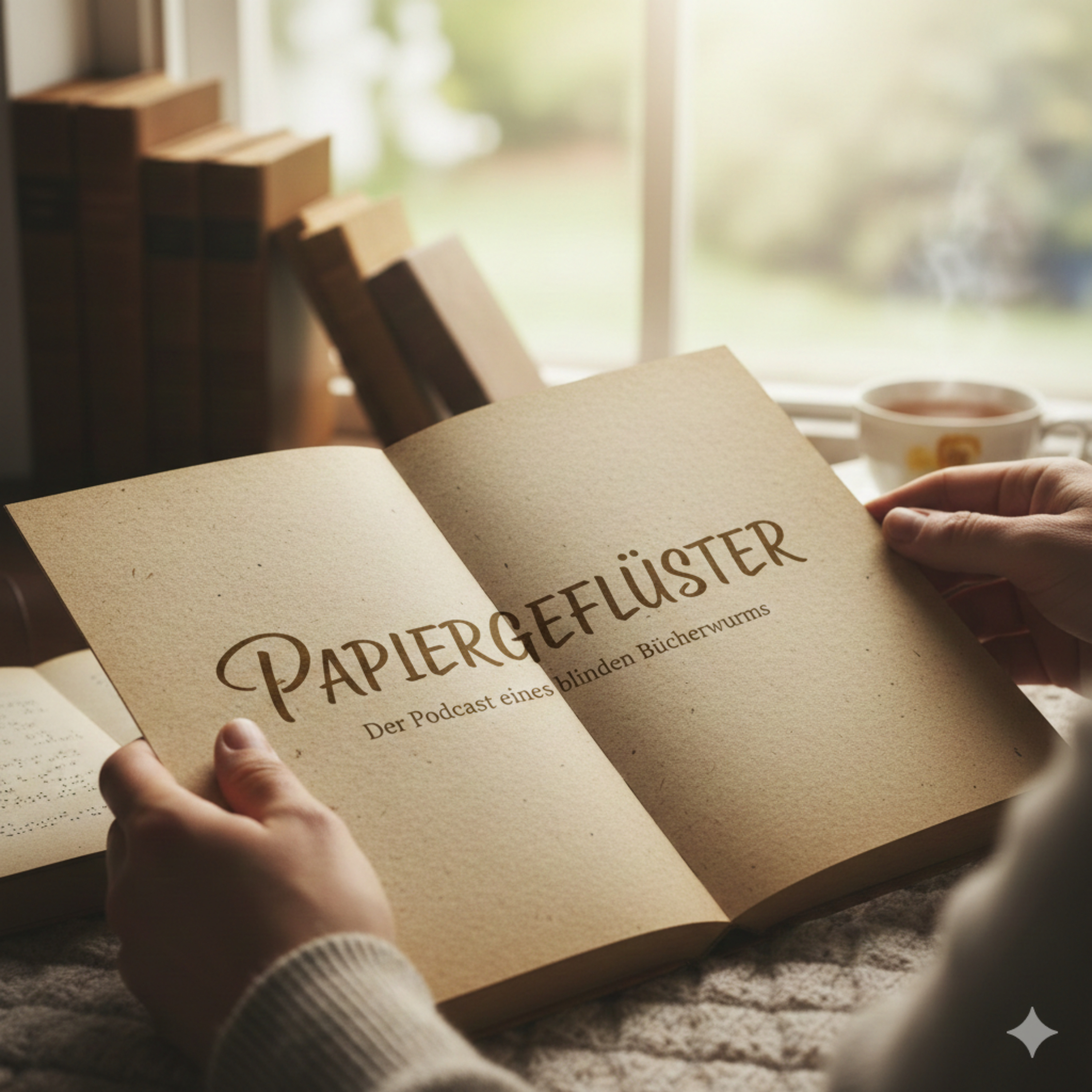 Papiergeflüster - Podcast eines blinden Bücherwurms podcast artwork