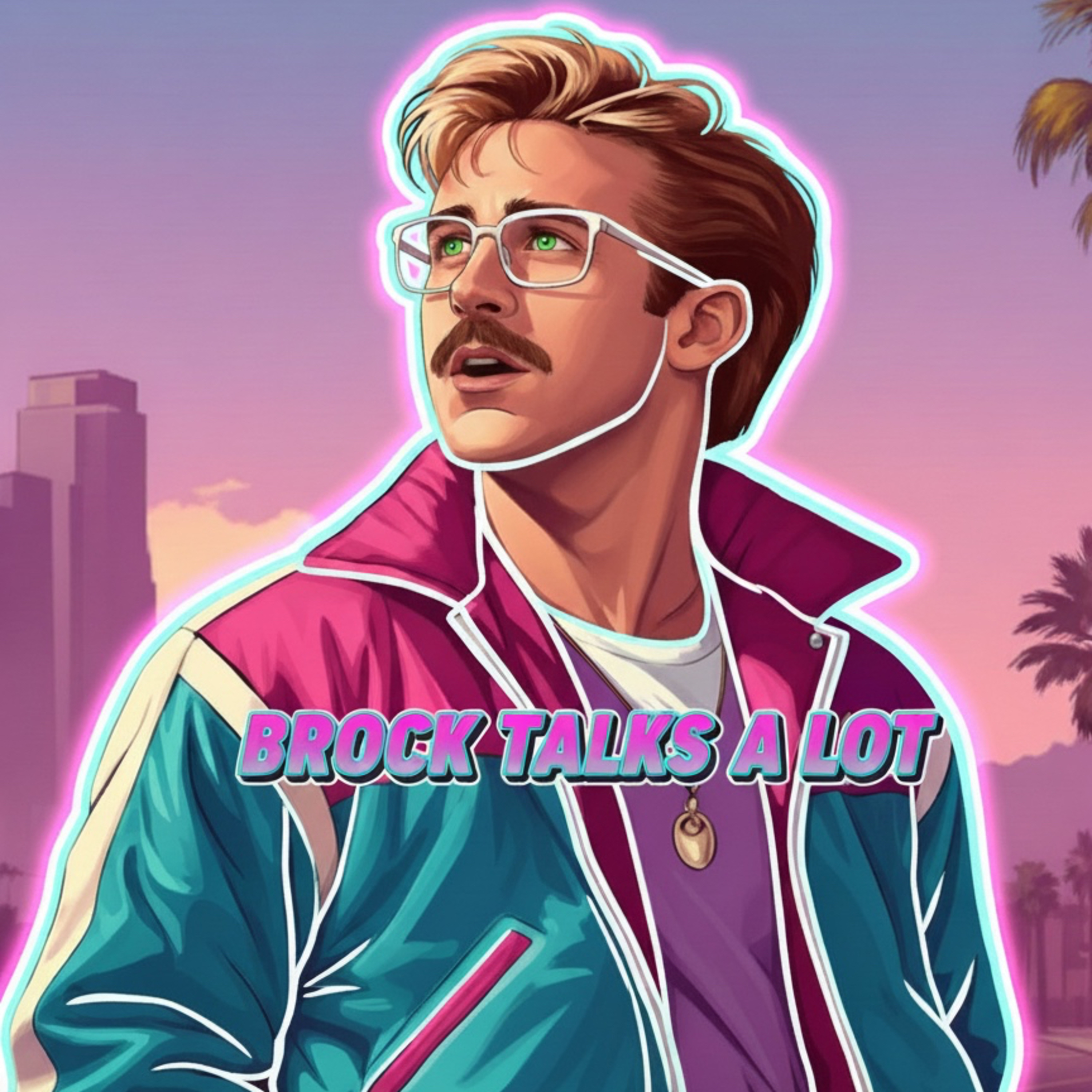 Brock Talks A lot podcast artwork