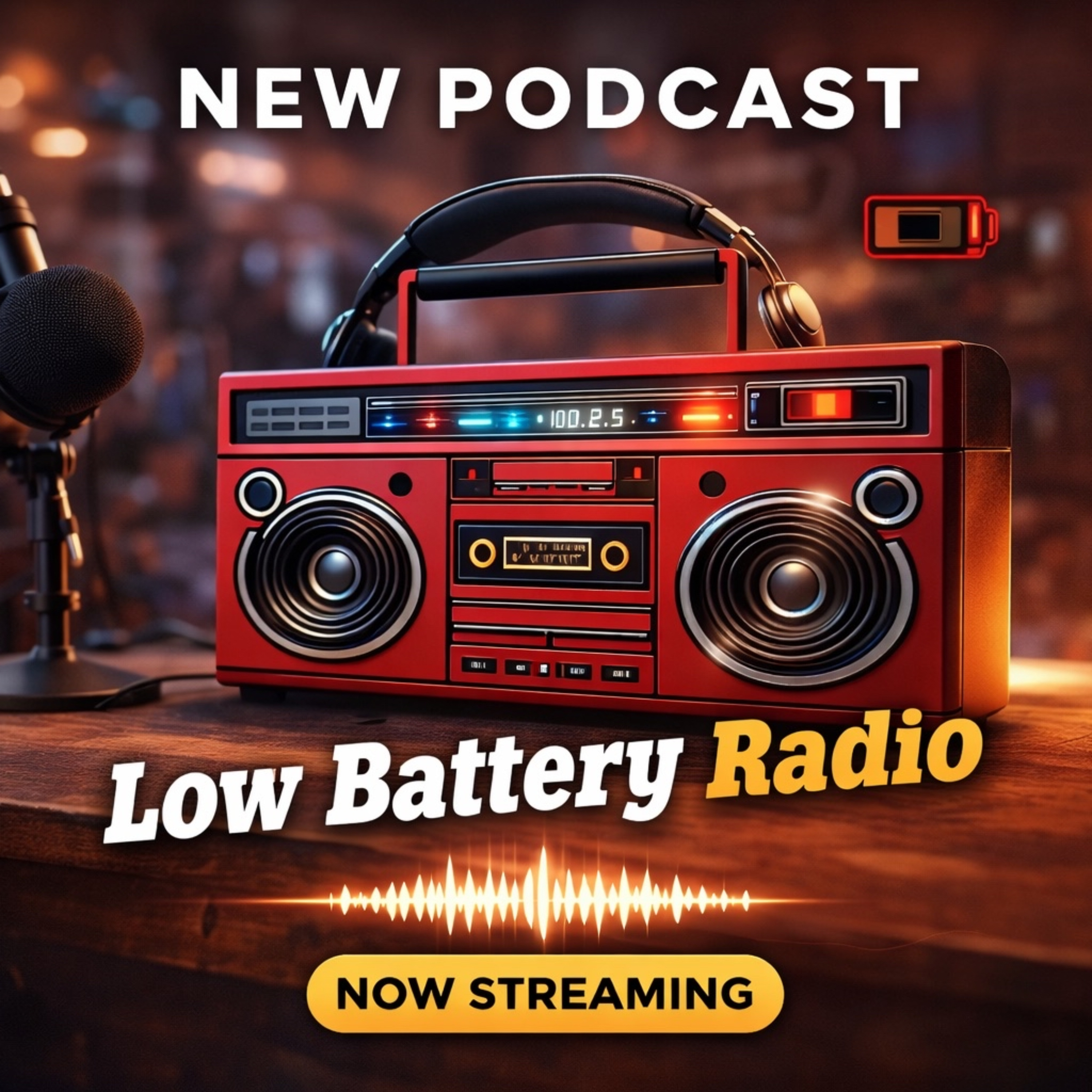 Low Battery Radio podcast artwork