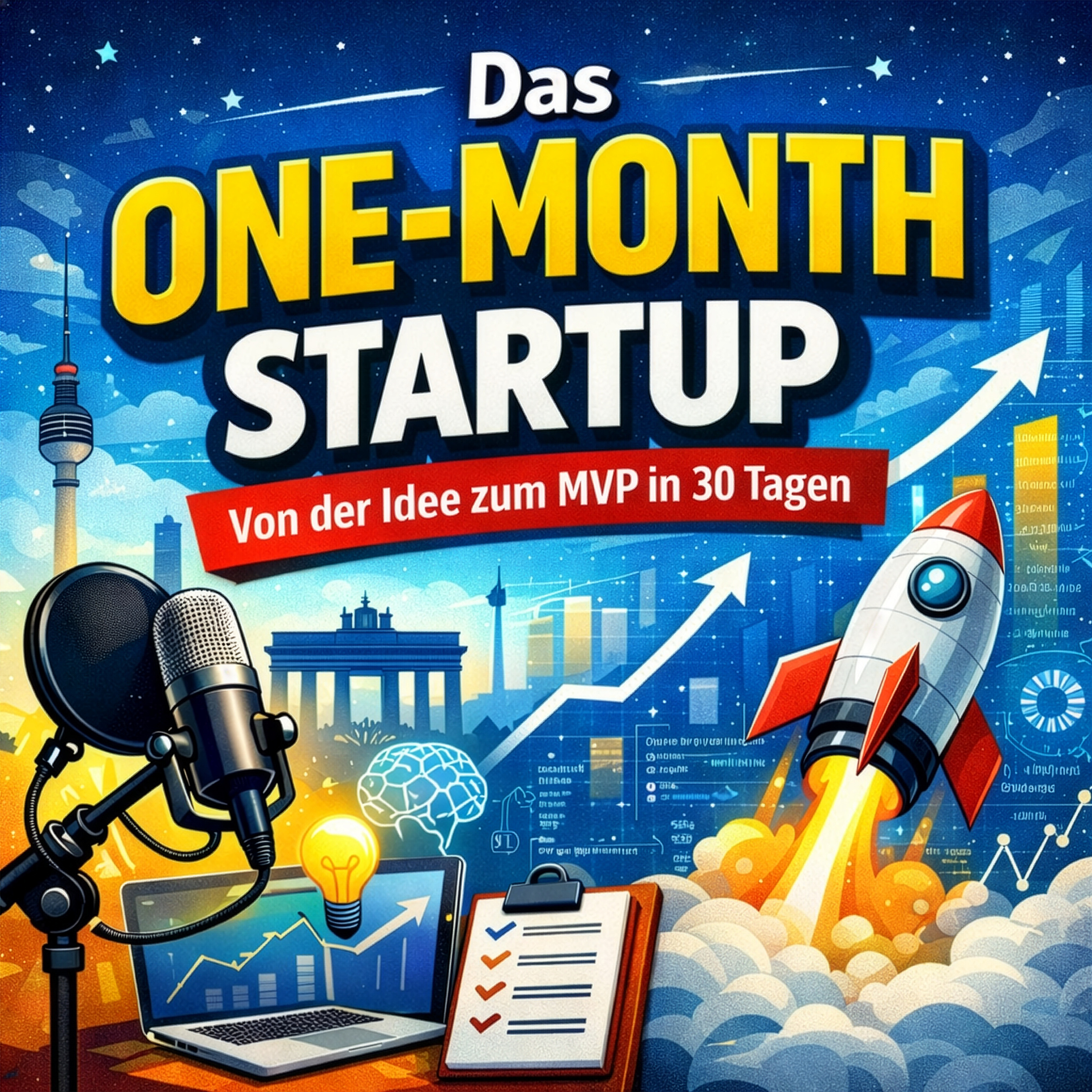 Das One-Month Startup cover art
