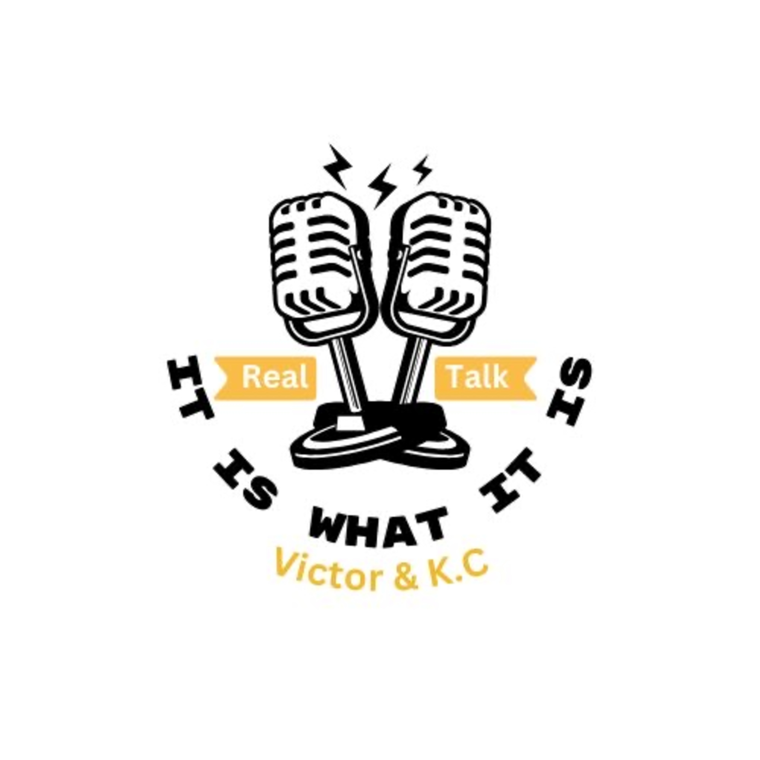 It is what it is with Victor & KC cover art