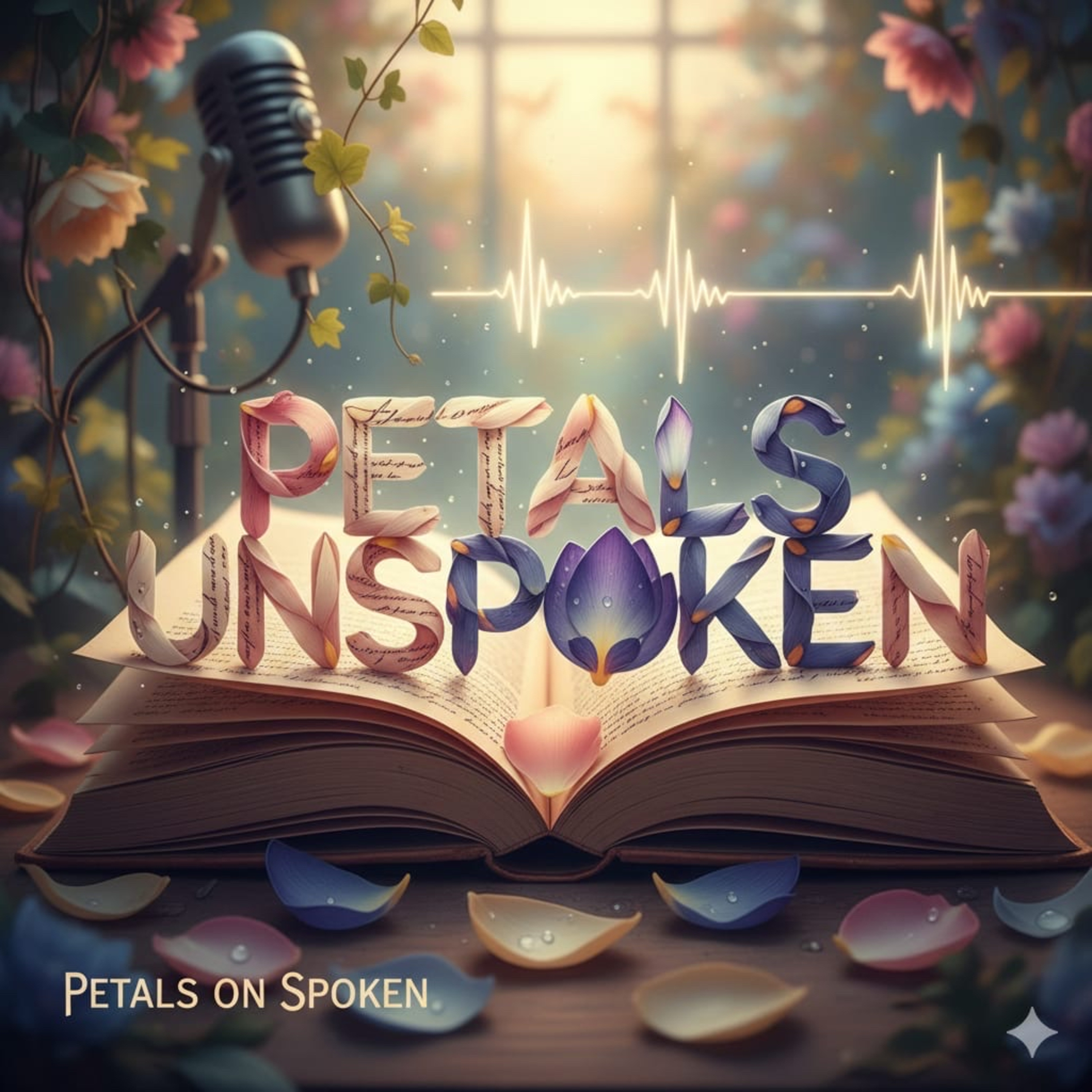 PETALS UNSPOKEN podcast artwork