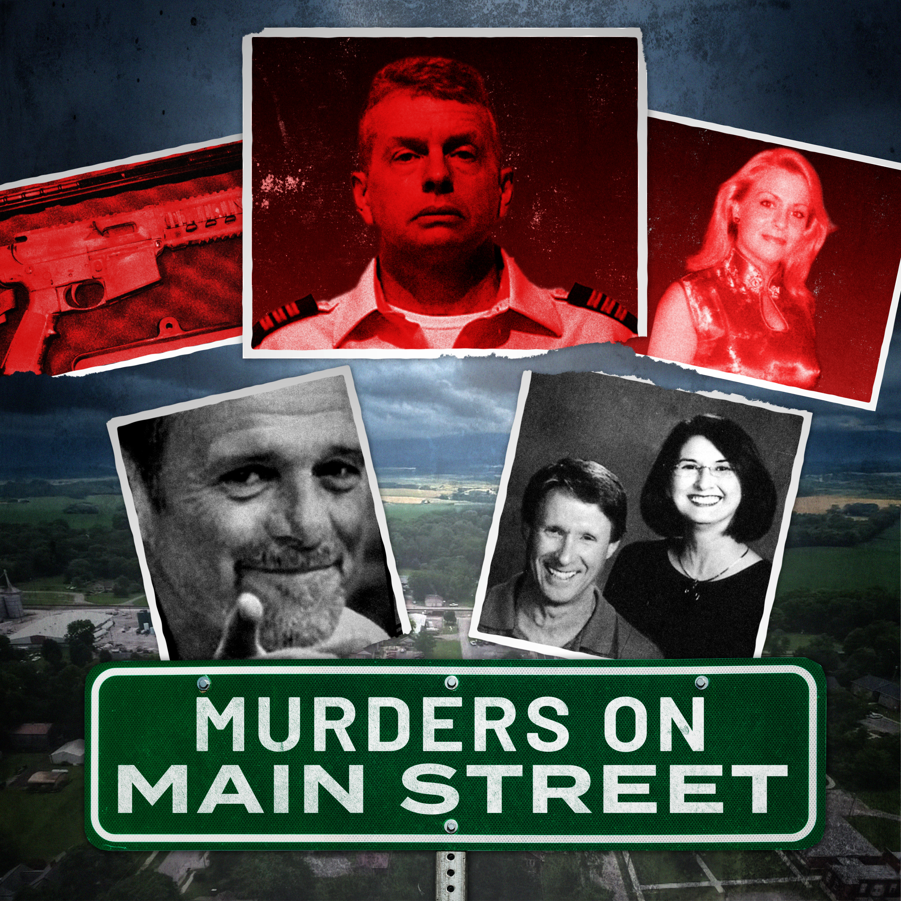 Murders on Main Street podcast artwork