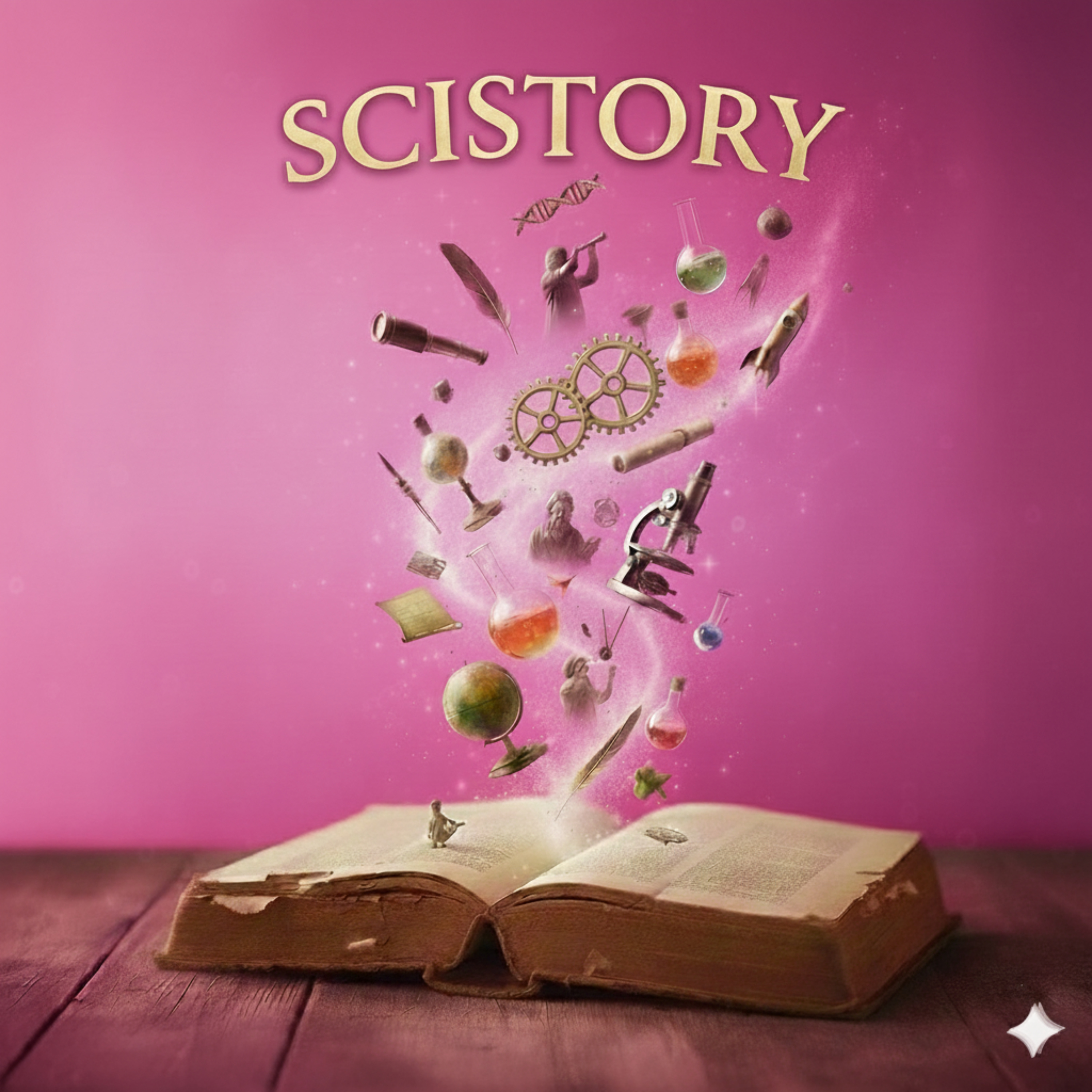 Scistory podcast artwork