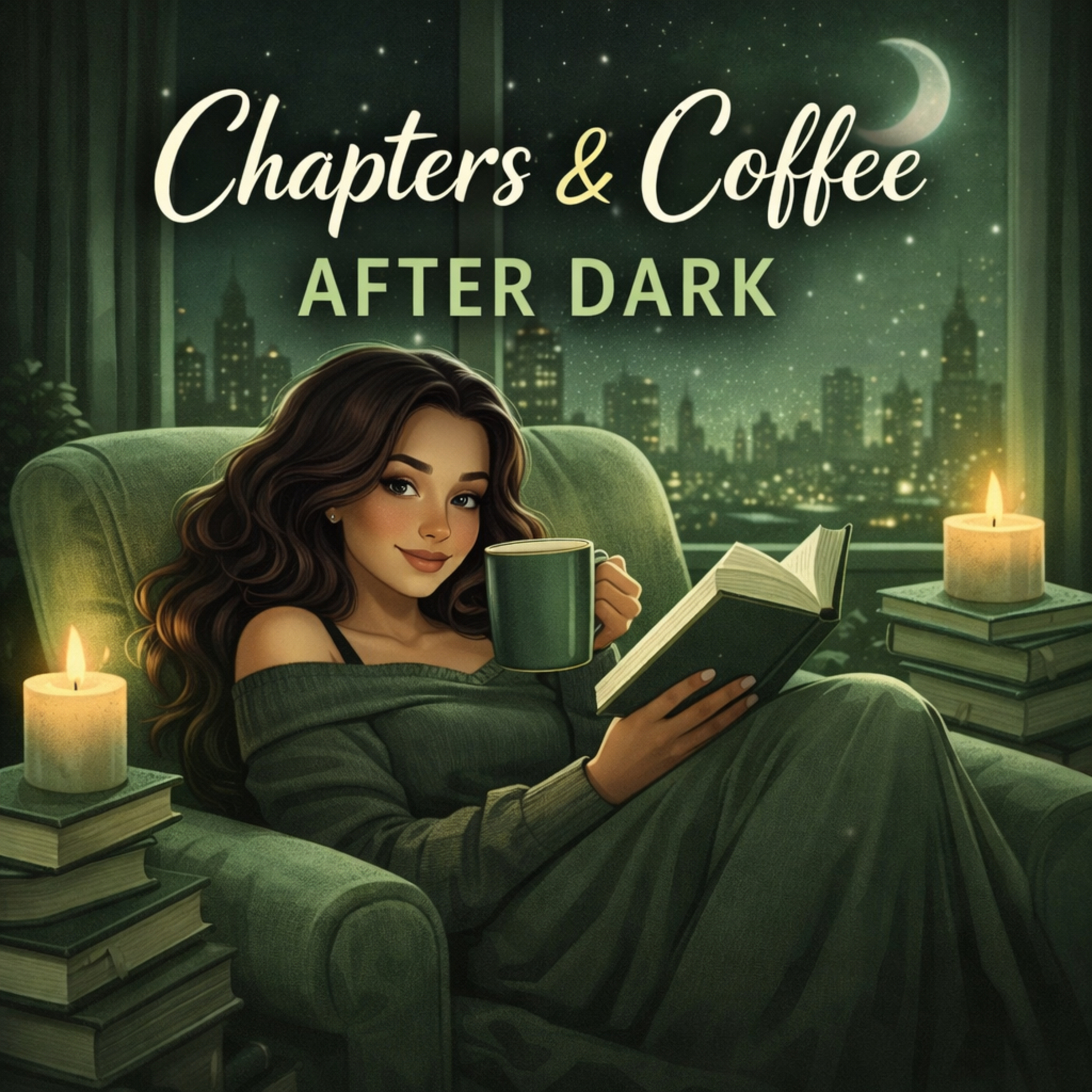 Chapters & Coffee After Dark podcast artwork