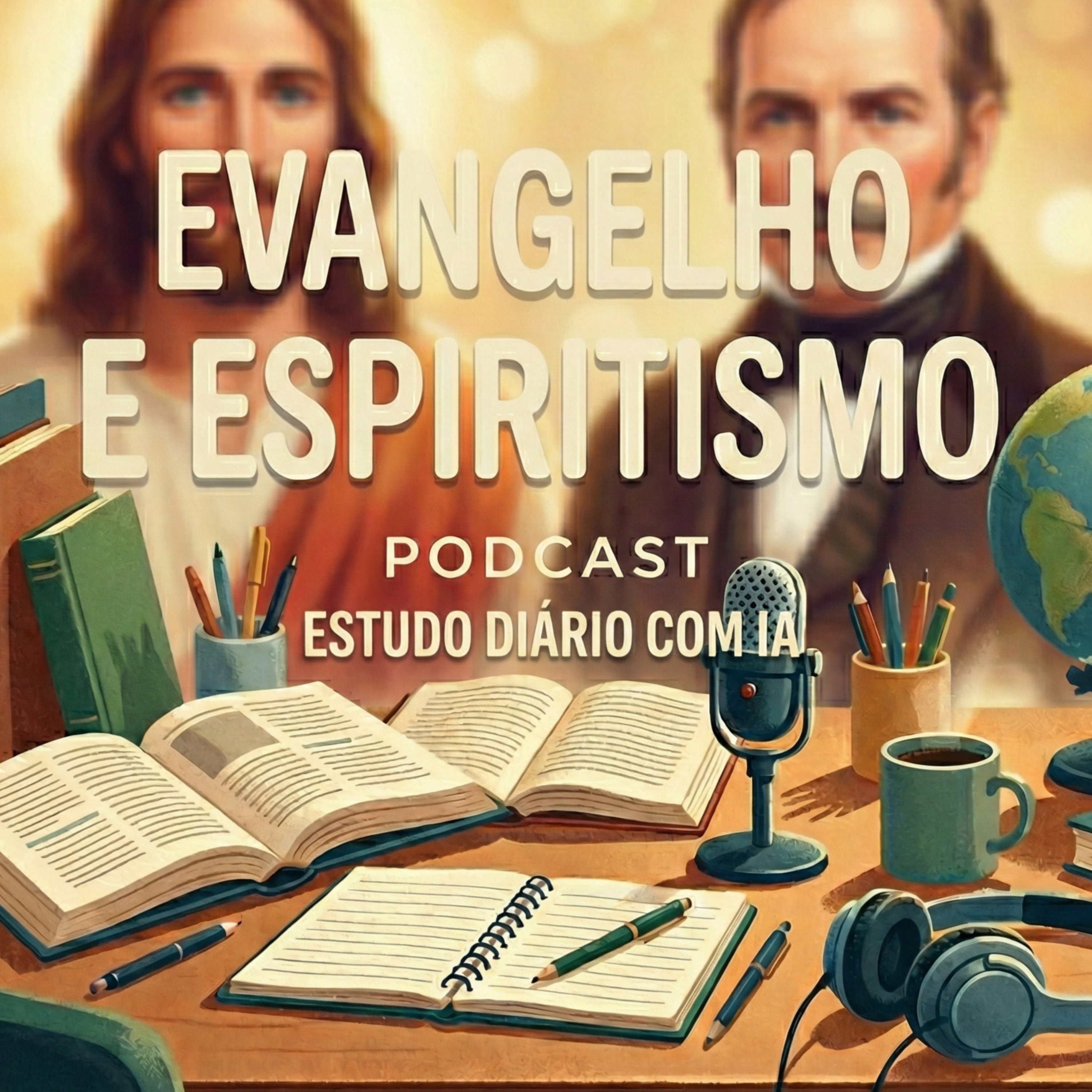Evangelho e Espiritismo: Estudo Diário com IA cover art