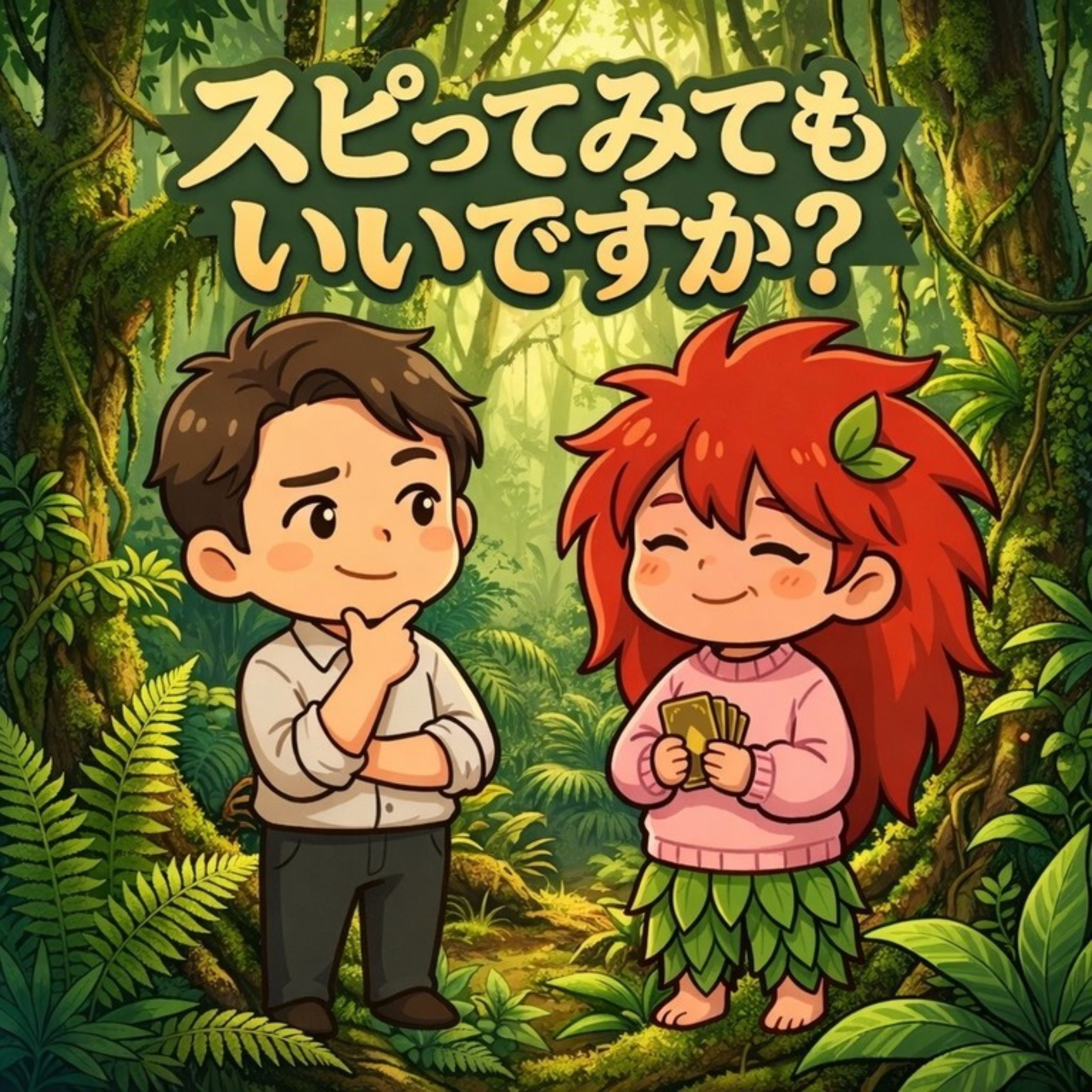 スピってみてもいいですか？ podcast artwork